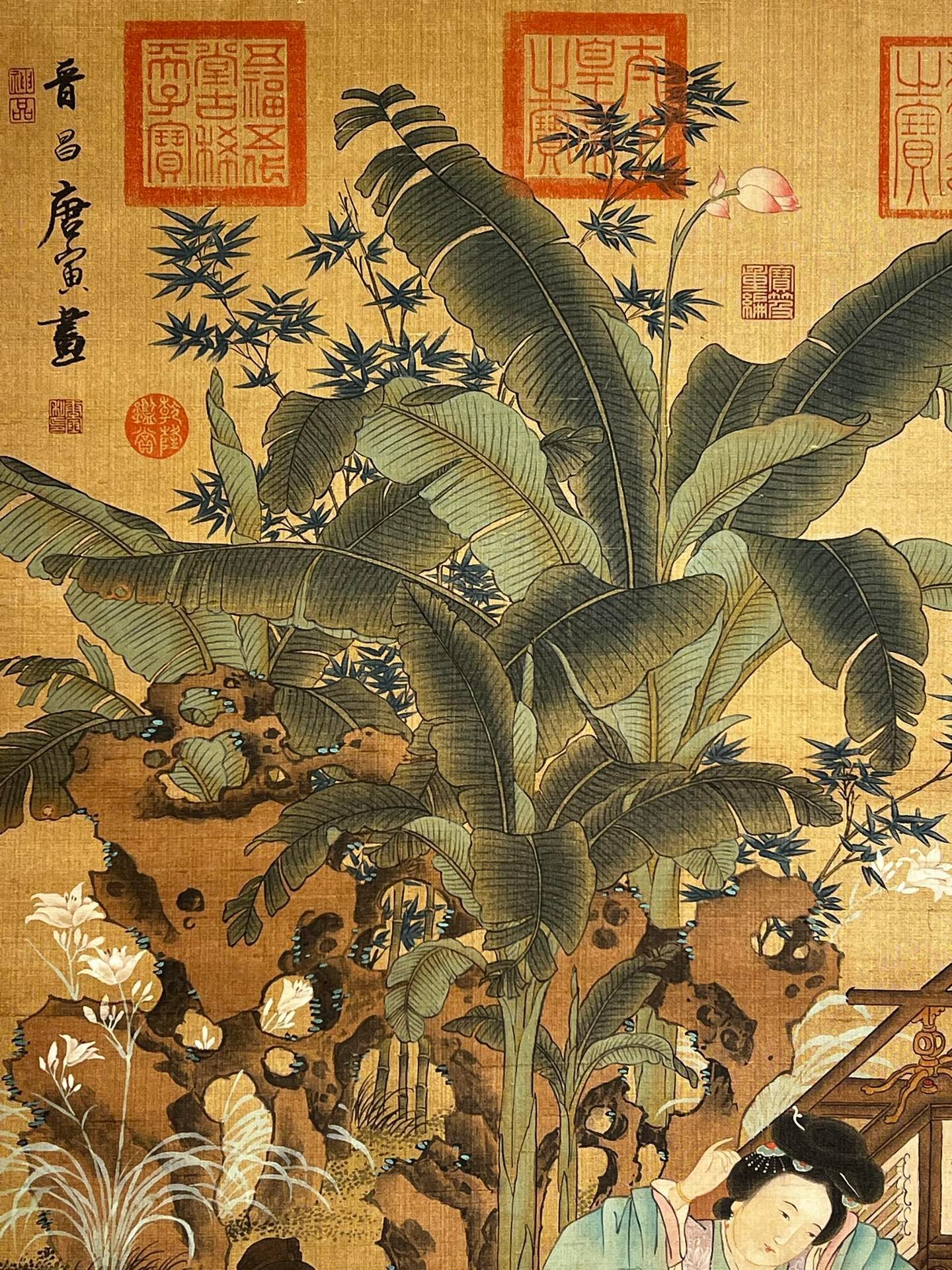 Chinese scroll painting Tang Yin