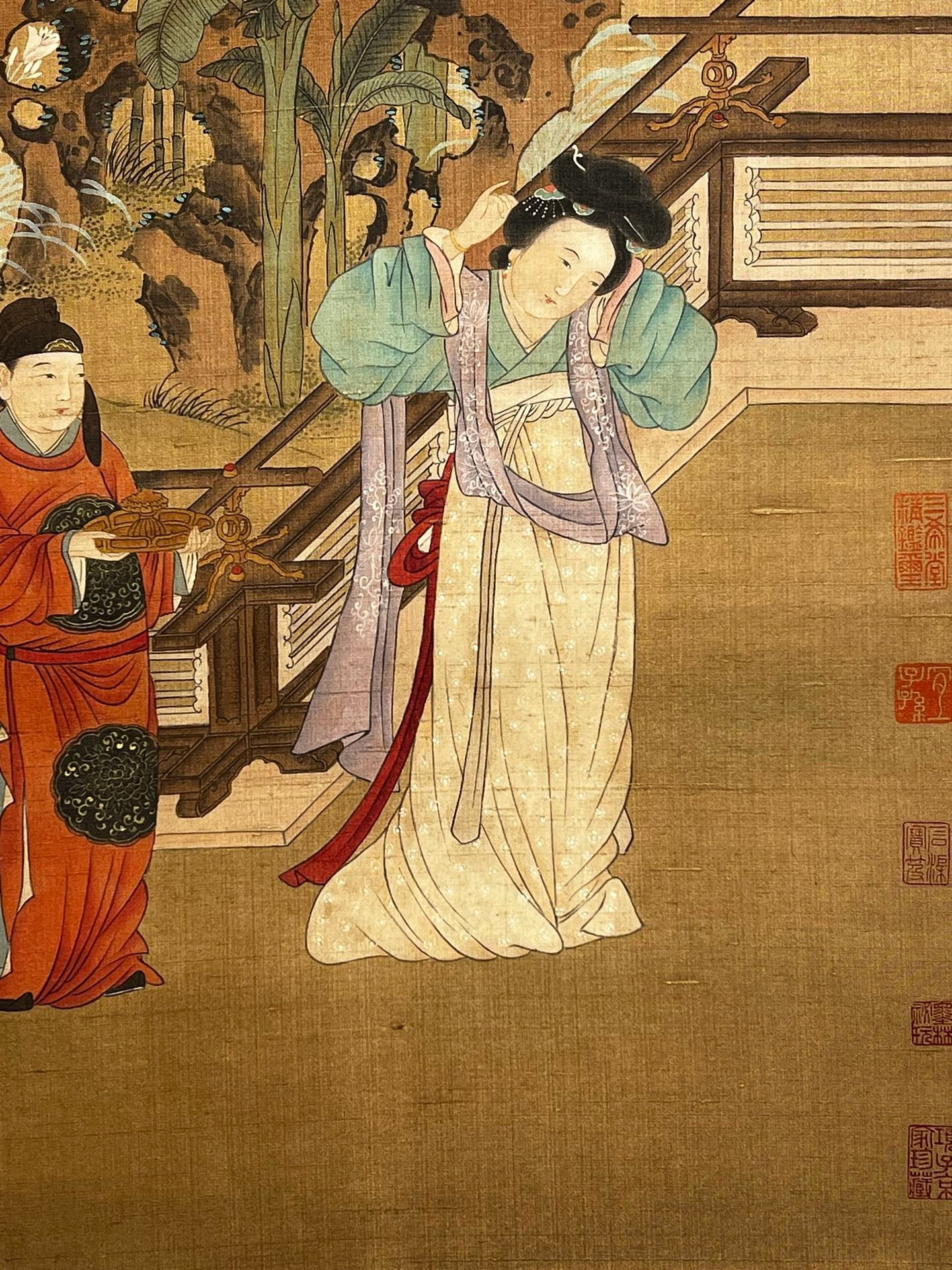 Chinese scroll painting Tang Yin