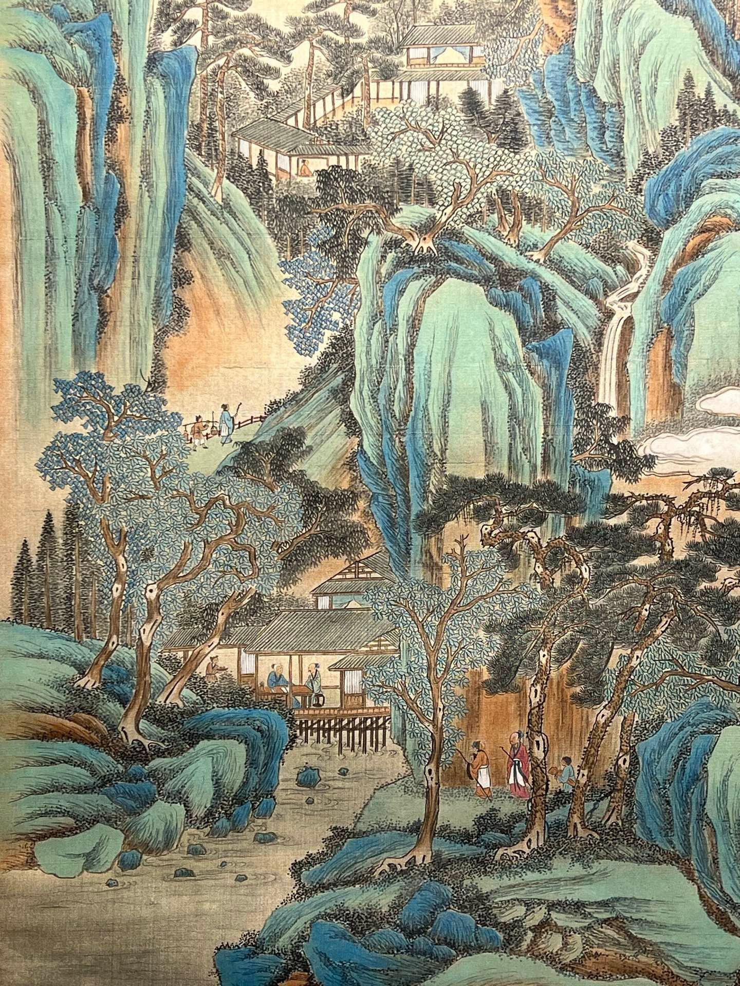 Chinese scroll painting Qiu Yin