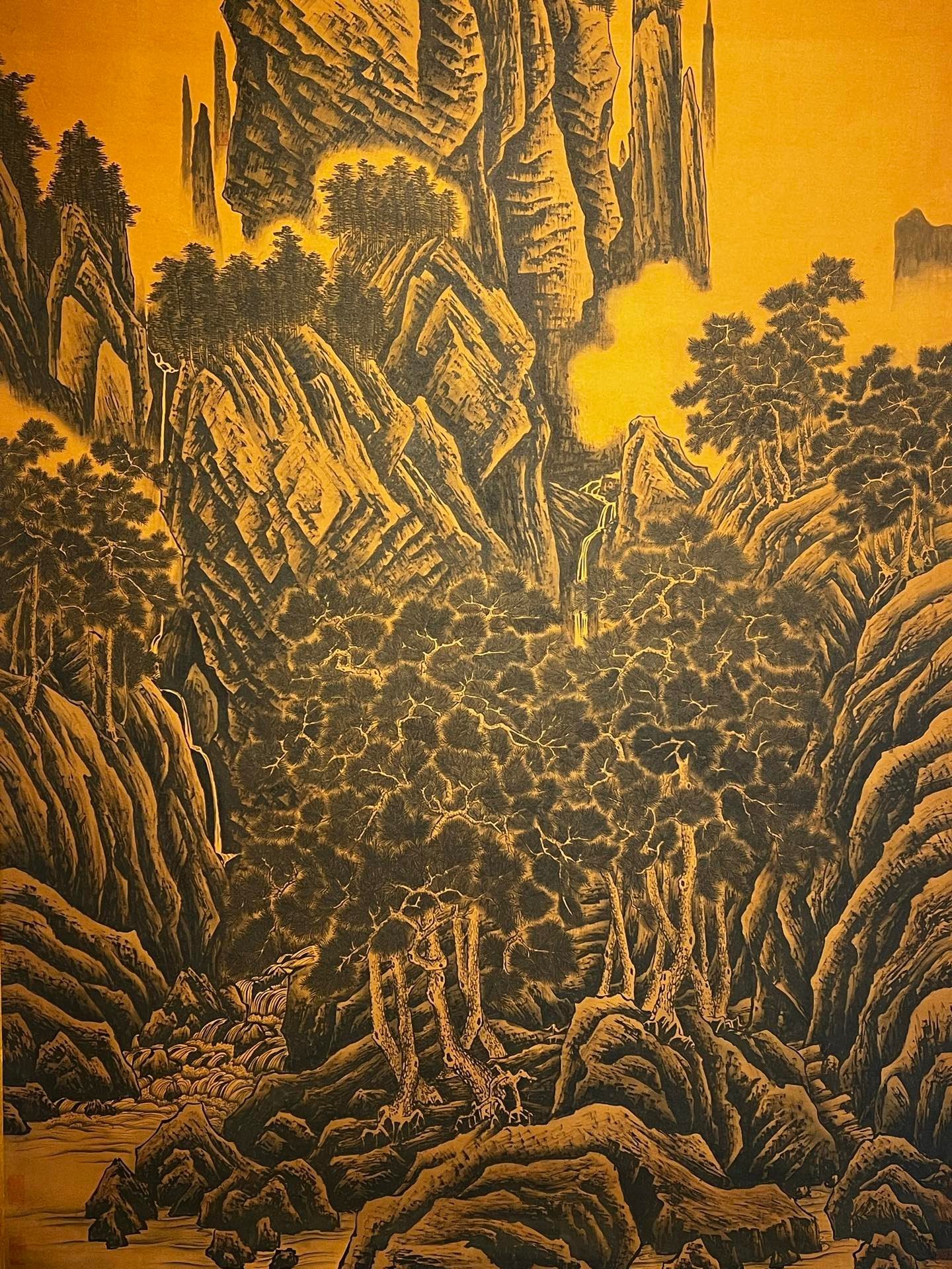 Chinese scroll painting Li Tang