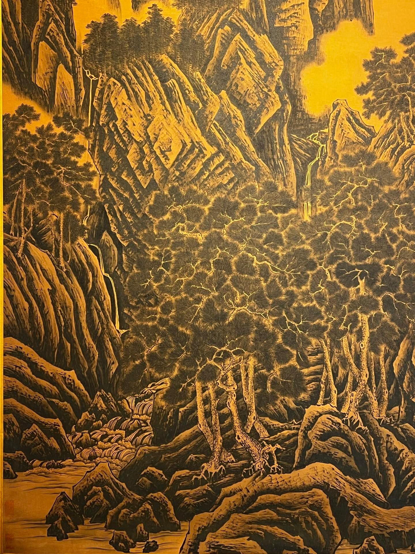 Chinese scroll painting Li Tang