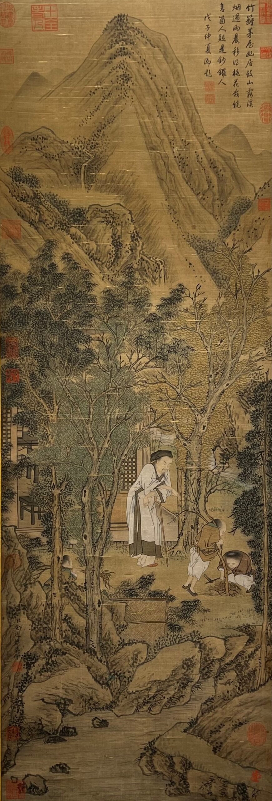 Chinese scroll painting Jin Tingbiao