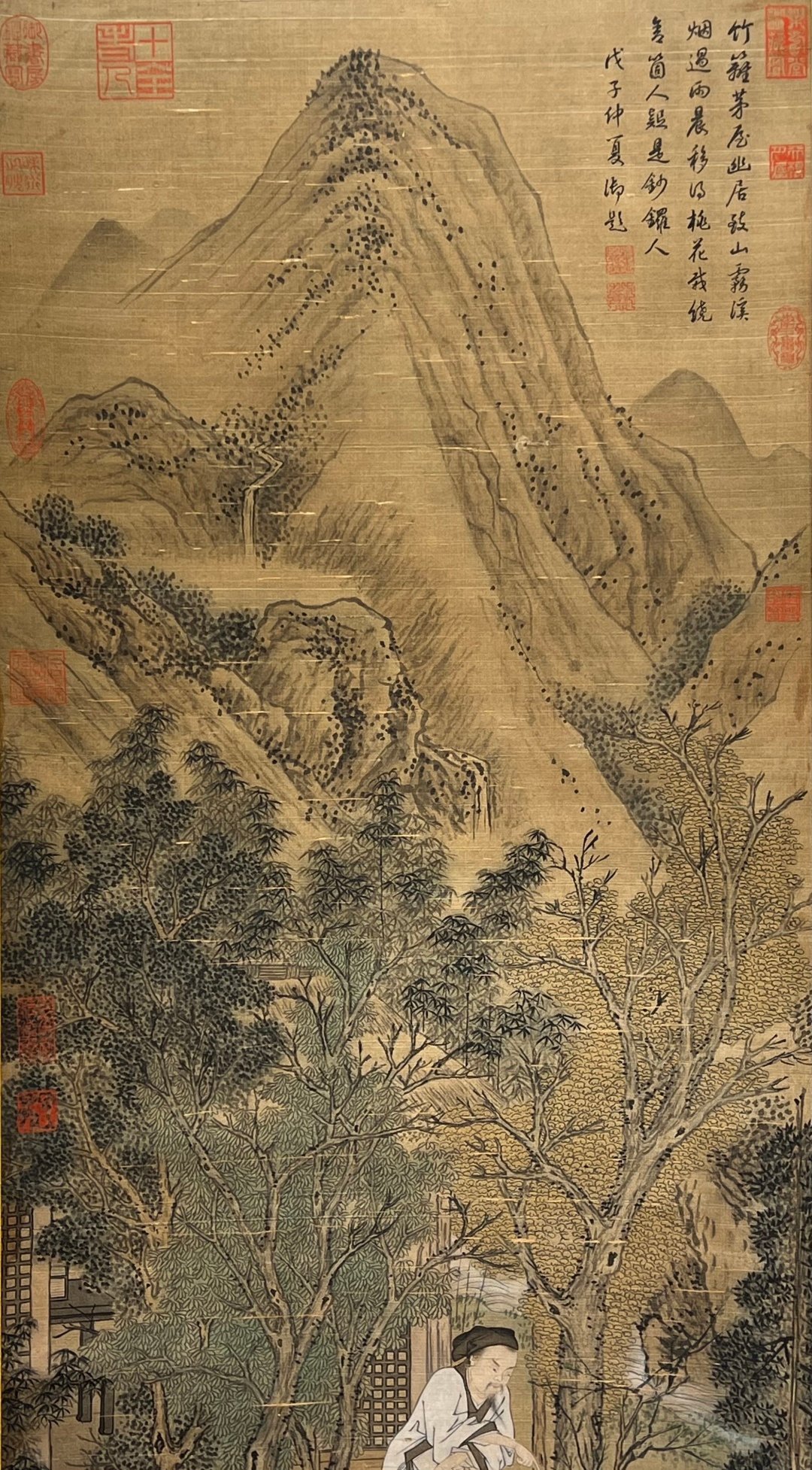 Chinese scroll painting Jin Tingbiao