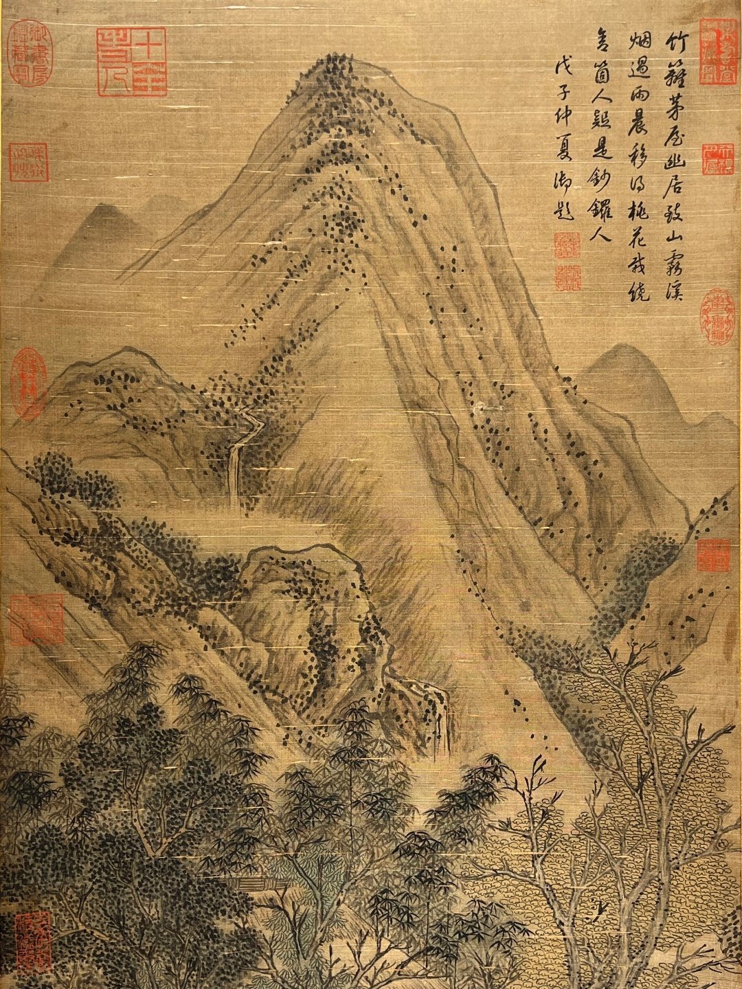 Chinese scroll painting Jin Tingbiao