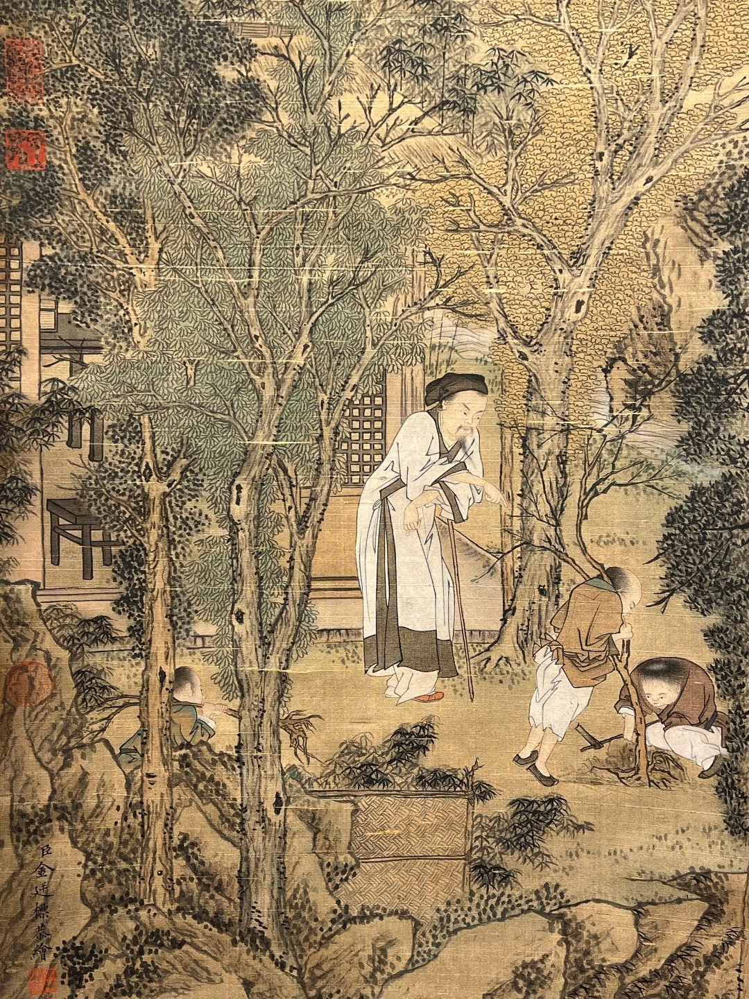 Chinese scroll painting Jin Tingbiao