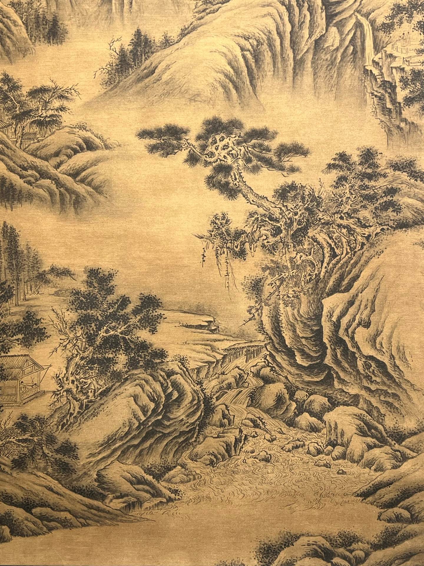 Chinese scroll painting Tang Yin