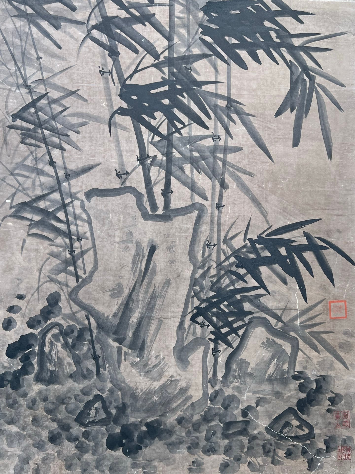 Chinese scroll painting Su Shi