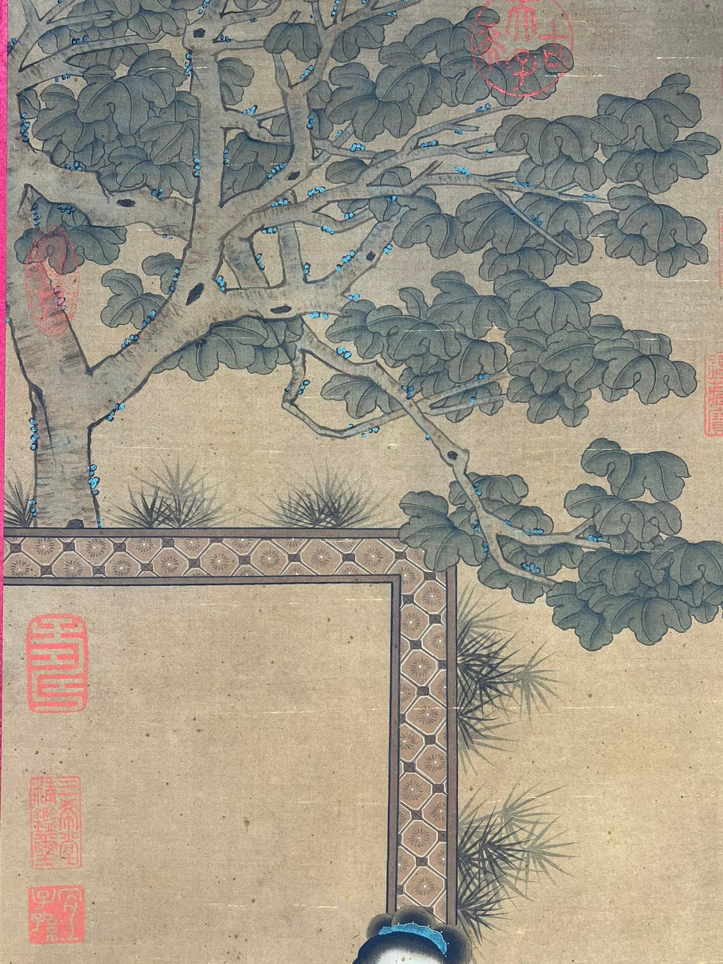 Chinese scroll painting Liu Songnian