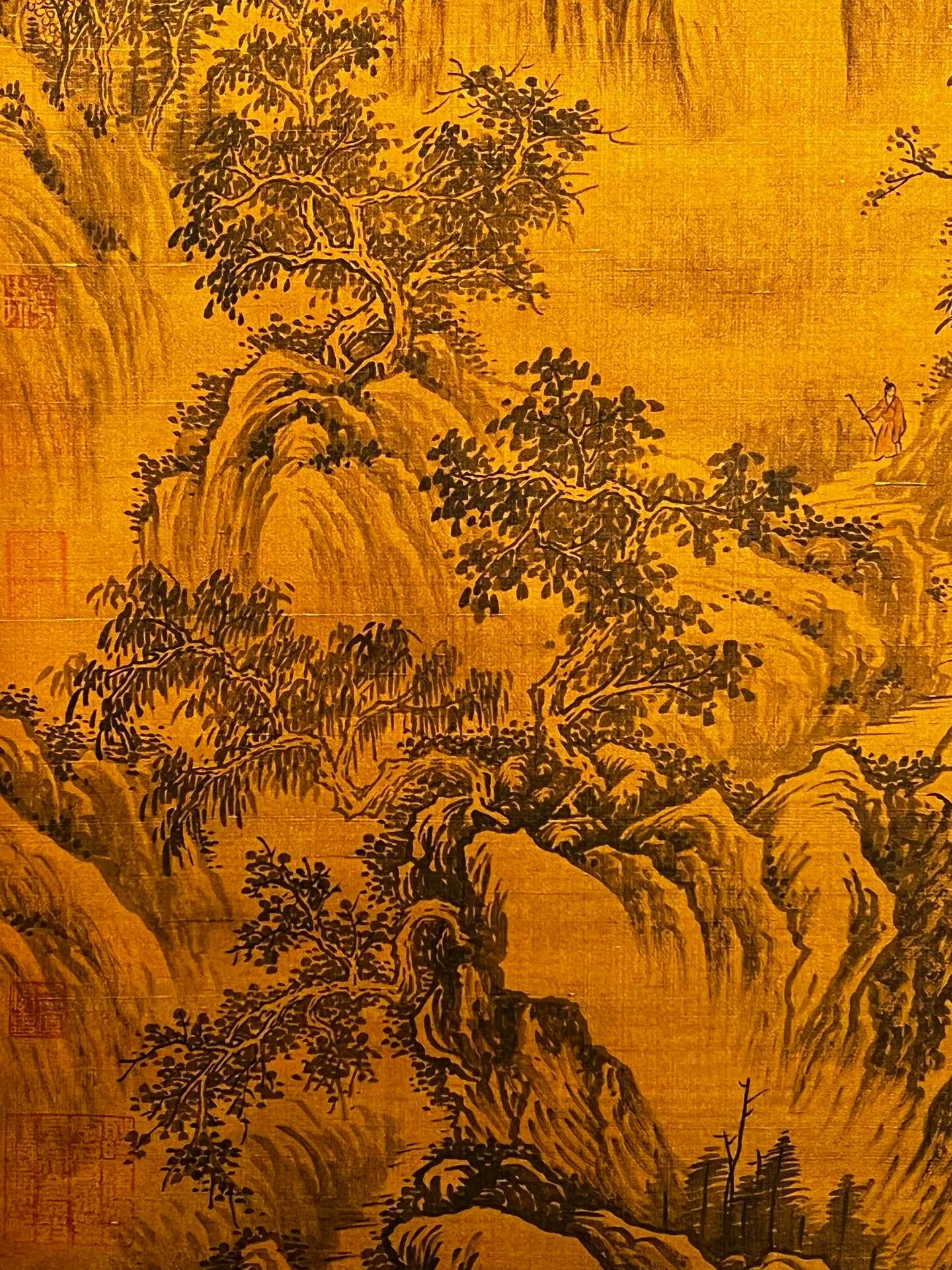 Chinese scroll painting Huainan King Liu