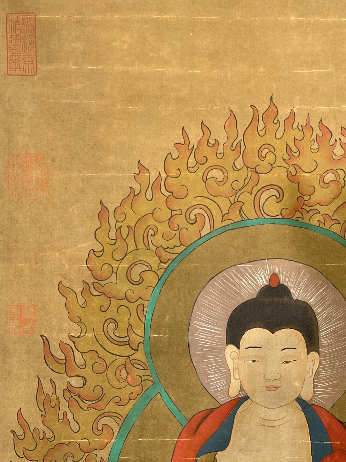 Chinese scroll painting Wu Daozi
