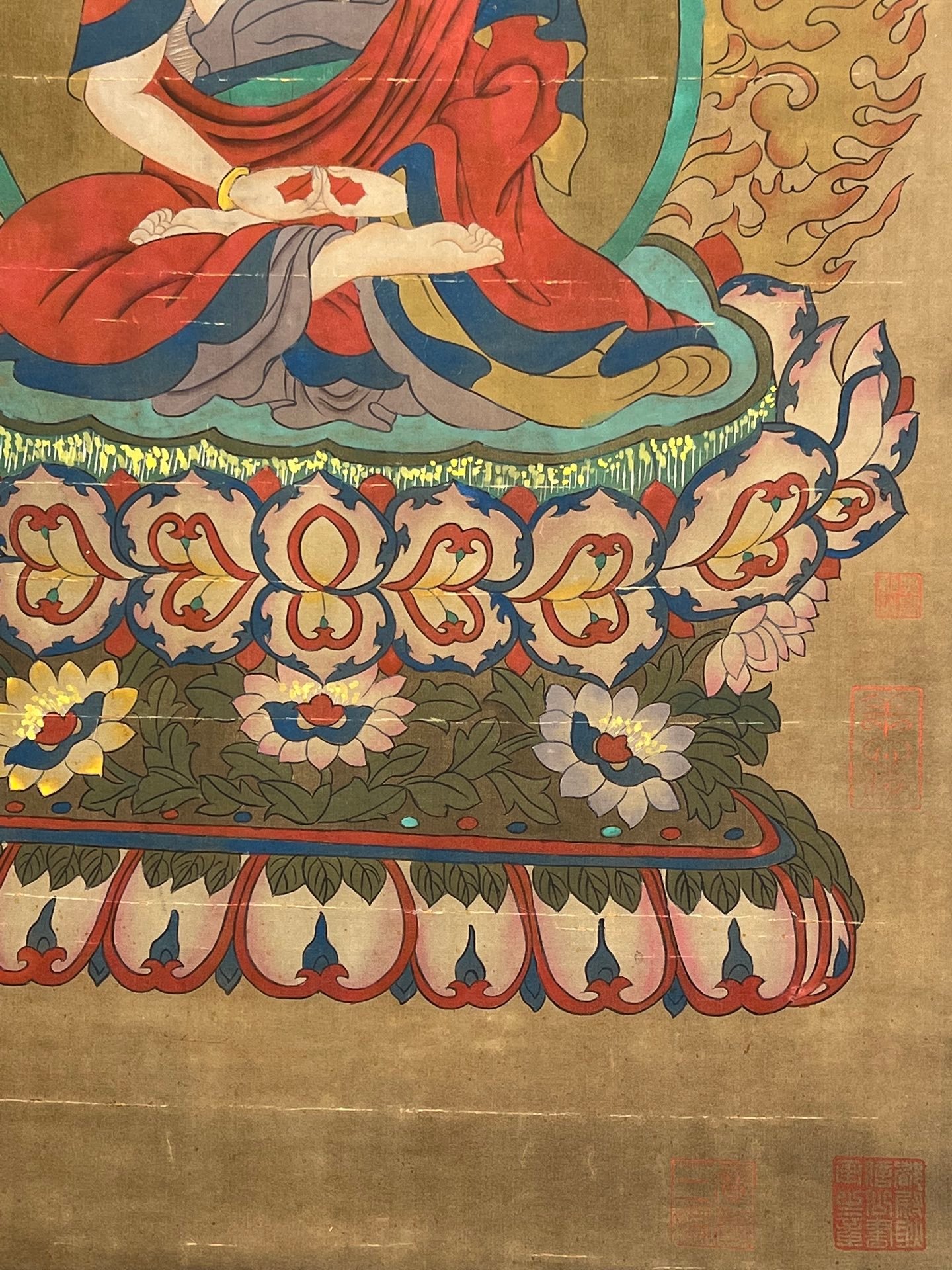 Chinese scroll painting Wu Daozi