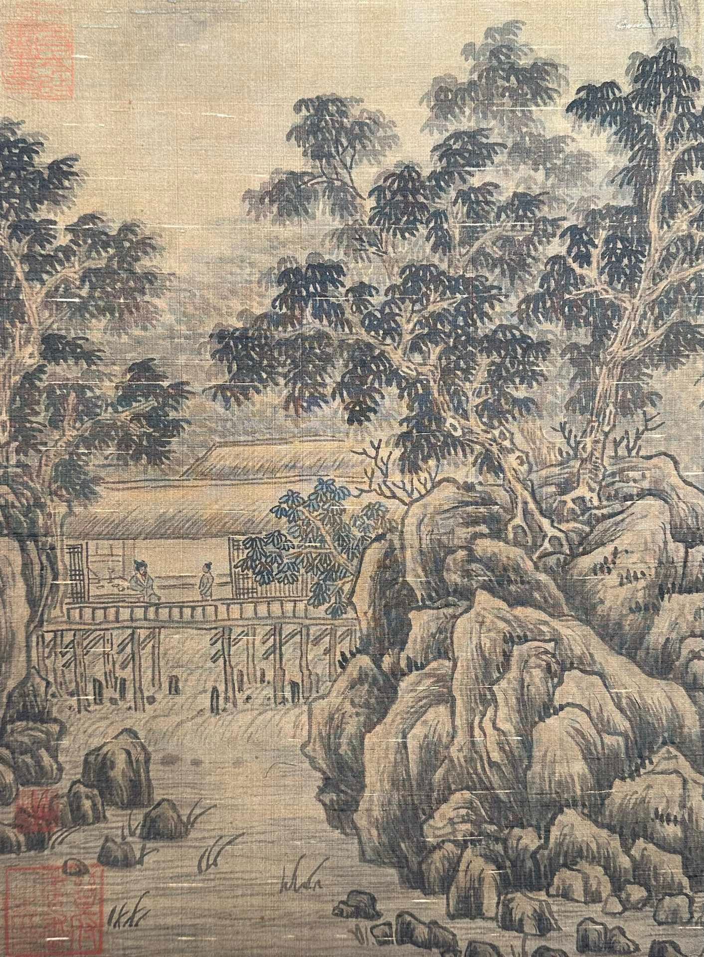 Chinese scroll painting Jinghao