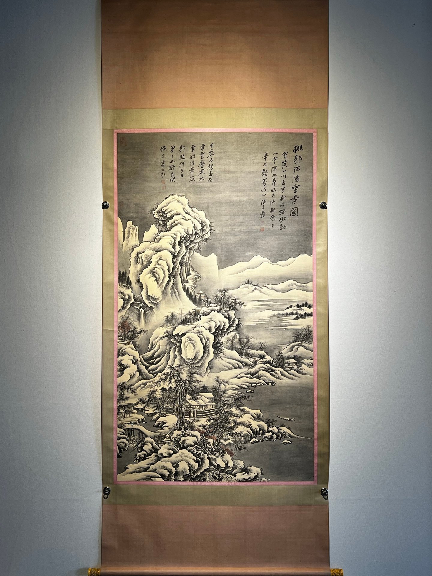 Chinese scroll painting Zhang Daqian