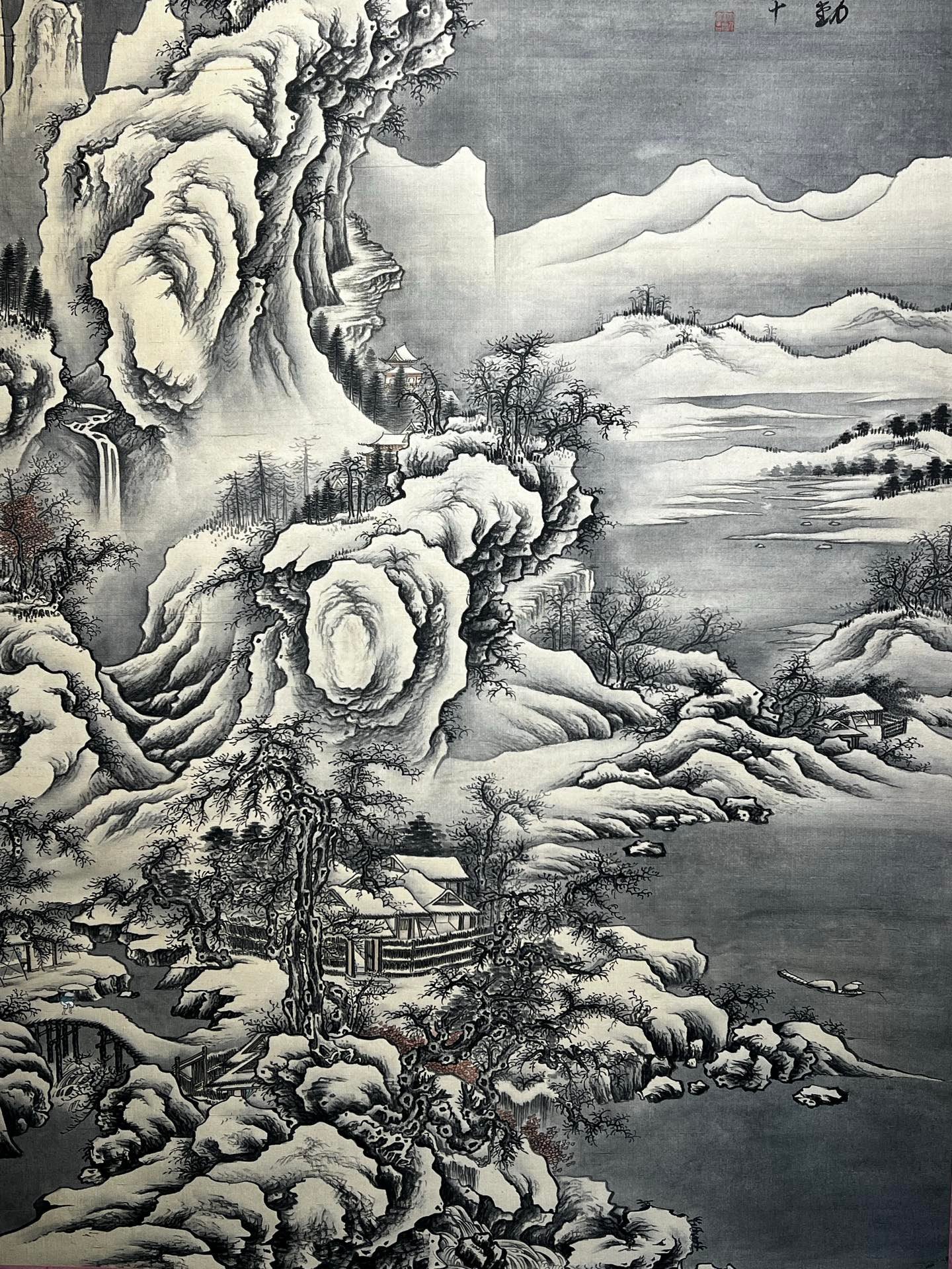 Chinese scroll painting Zhang Daqian