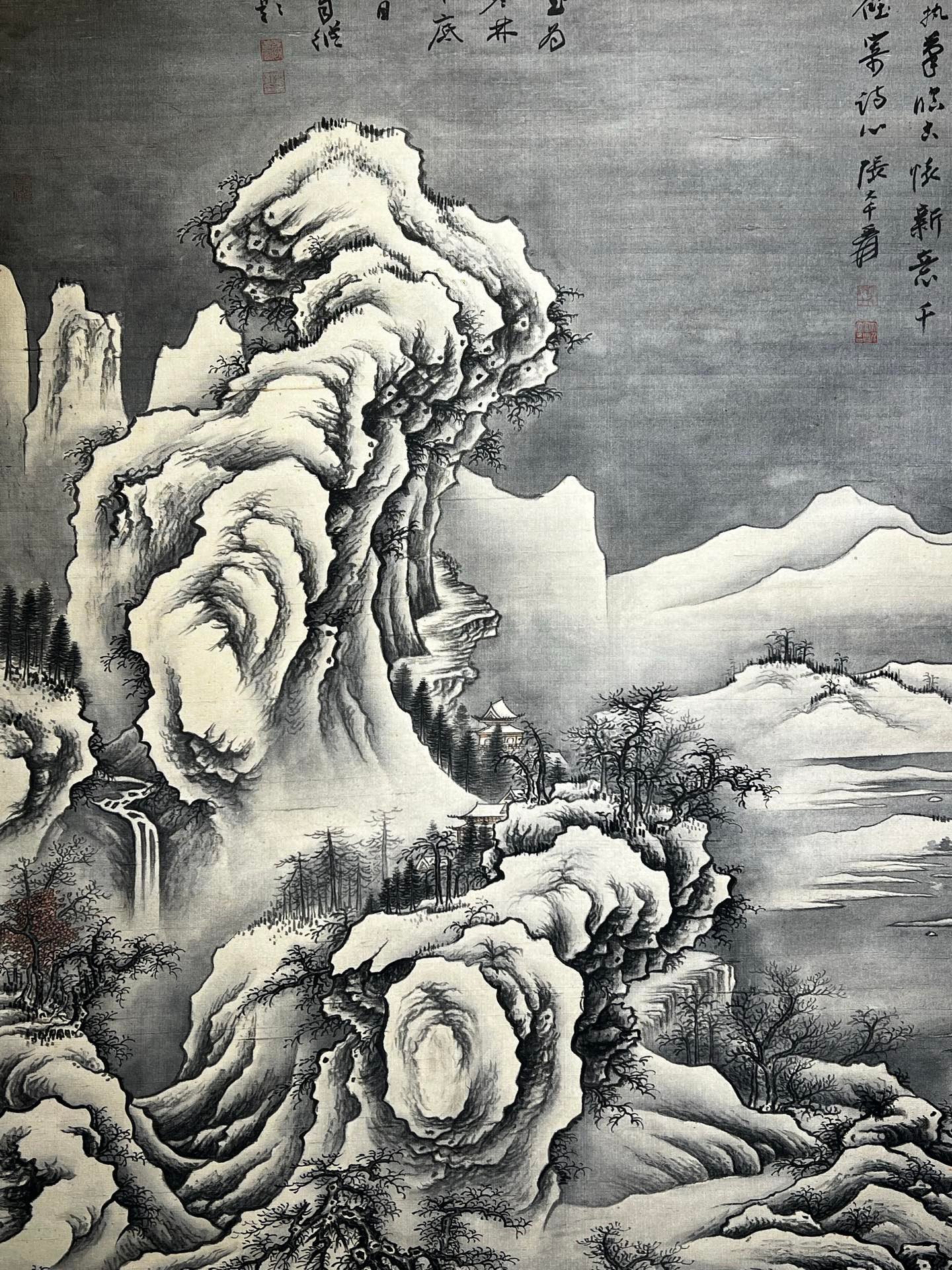 Chinese scroll painting Zhang Daqian