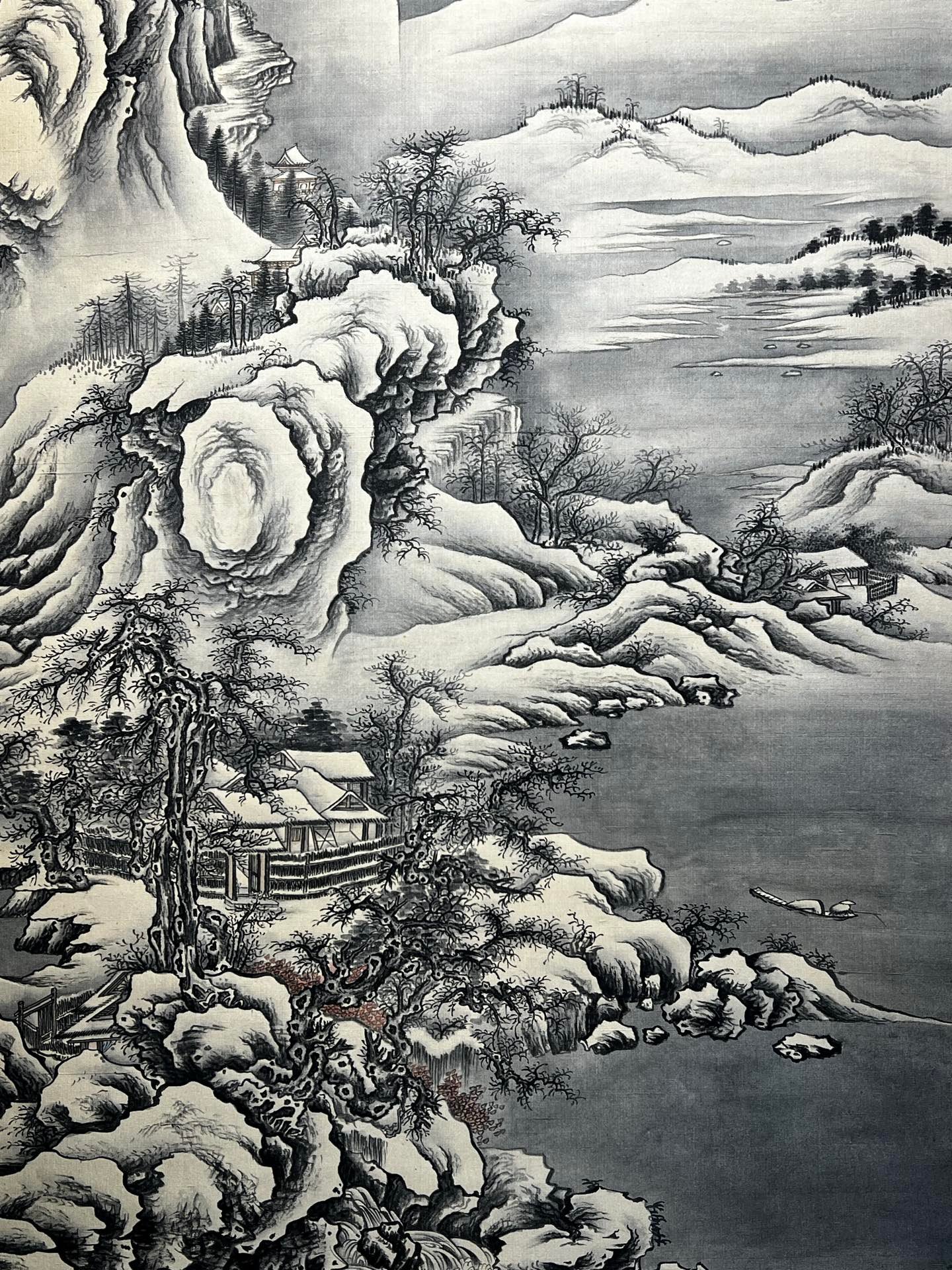 Chinese scroll painting Zhang Daqian