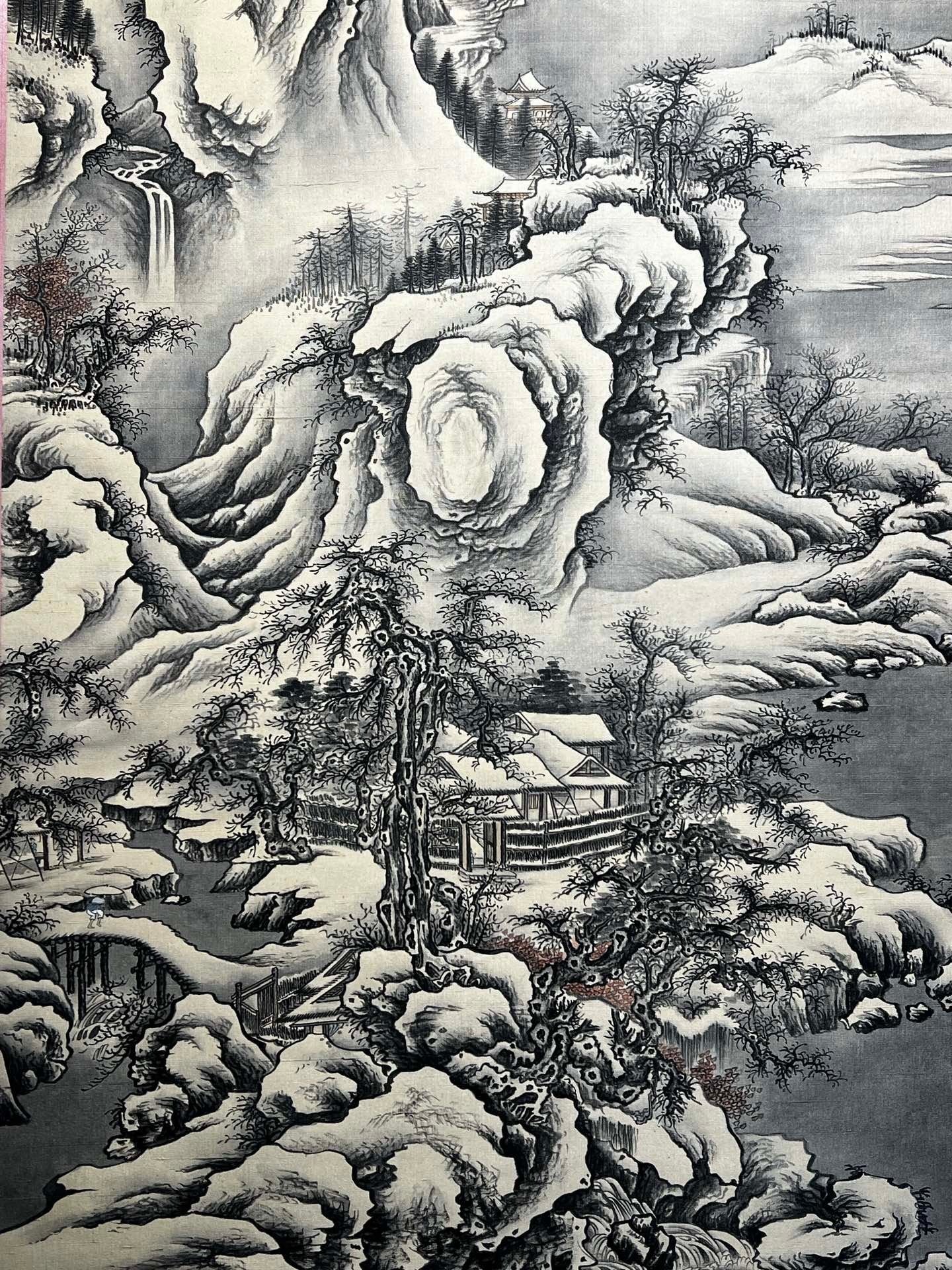 Chinese scroll painting Zhang Daqian