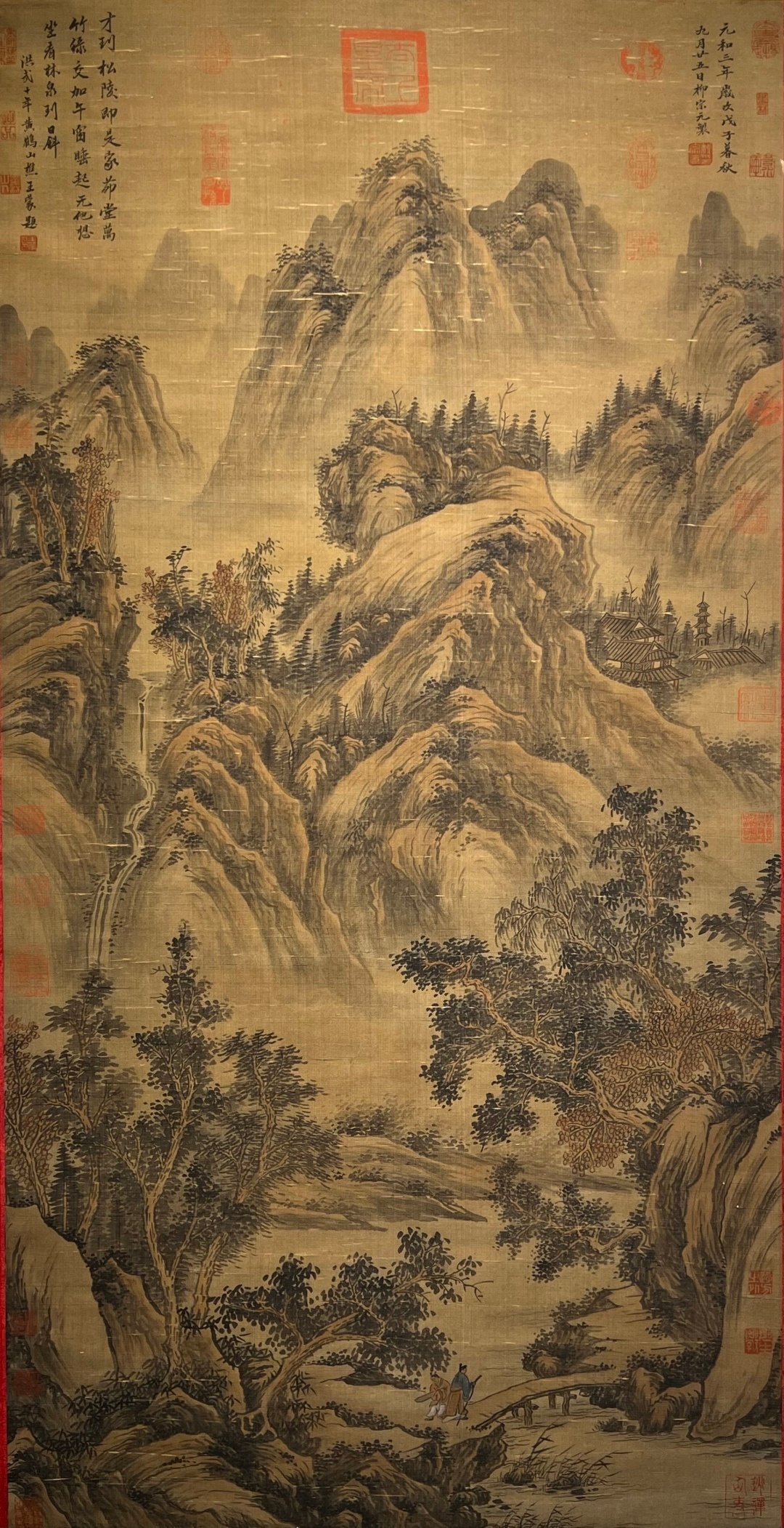 Chinese scroll painting Liu Zongyuan