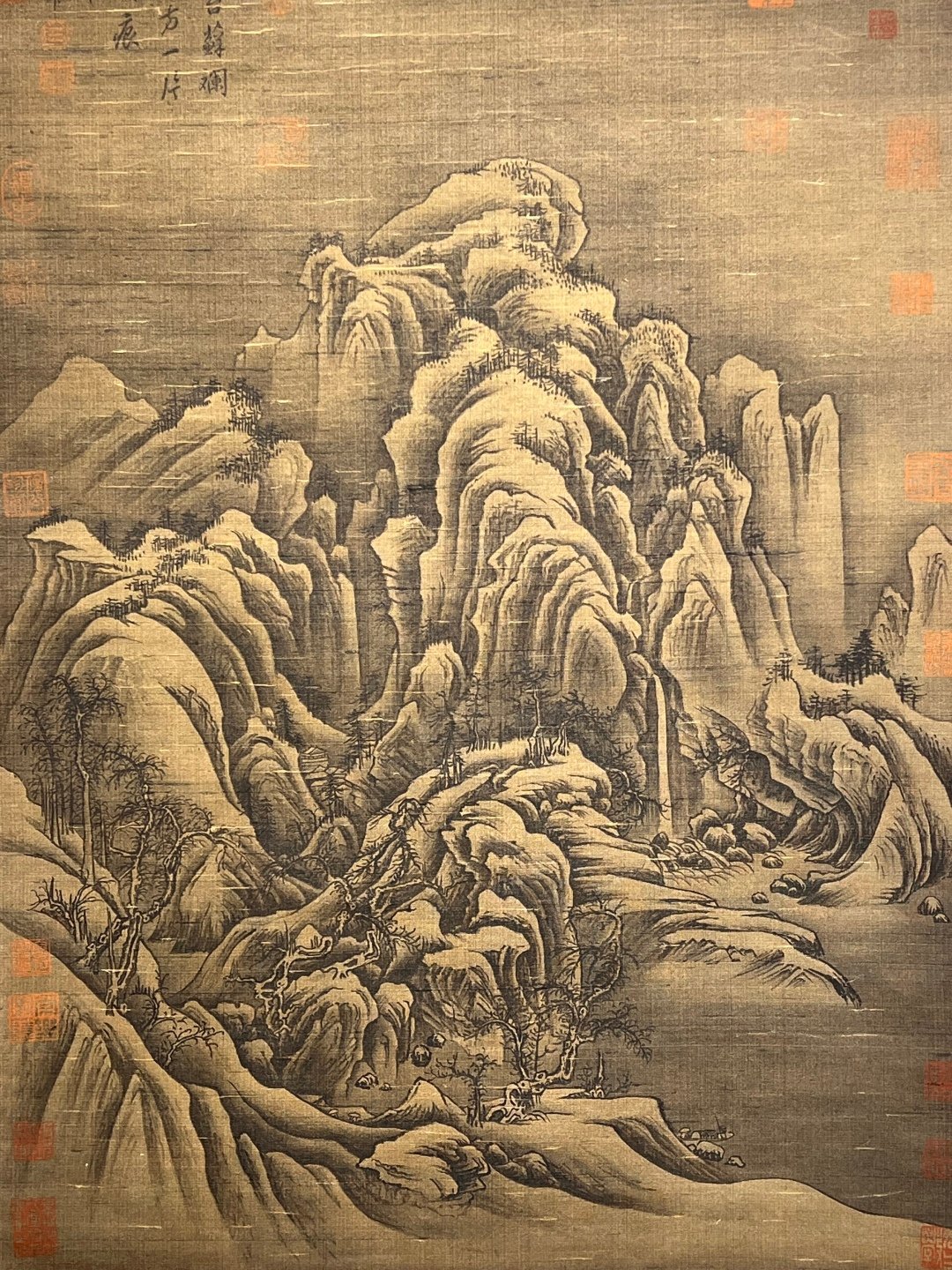 Chinese scroll painting Guan Tong