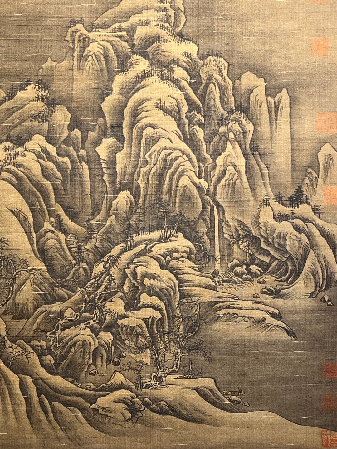 Chinese scroll painting Guan Tong