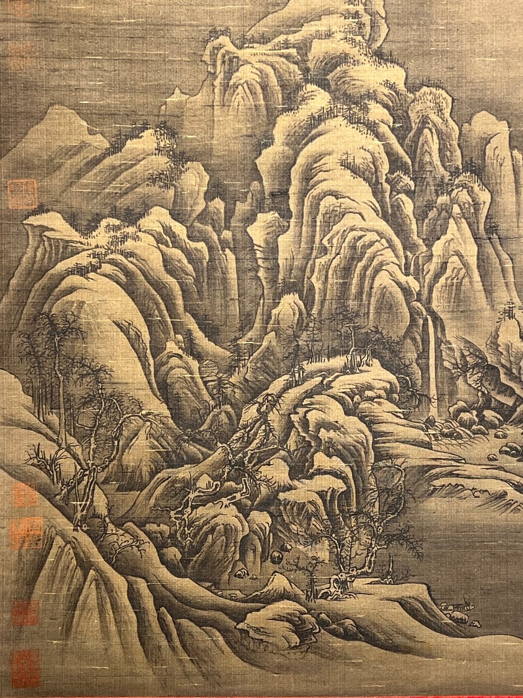 Chinese scroll painting Guan Tong