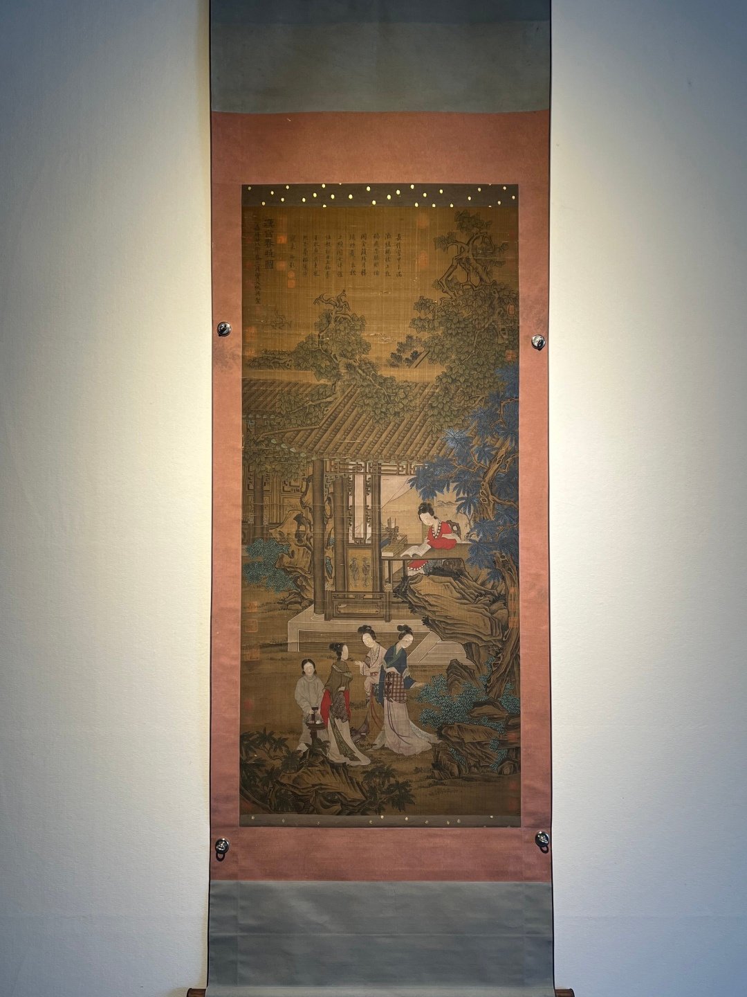 Chinese scroll painting Qiu Ying