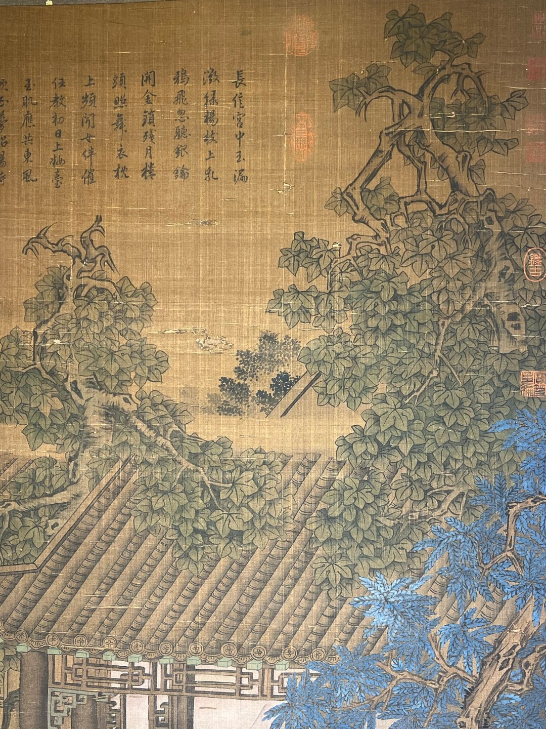 Chinese scroll painting Qiu Ying
