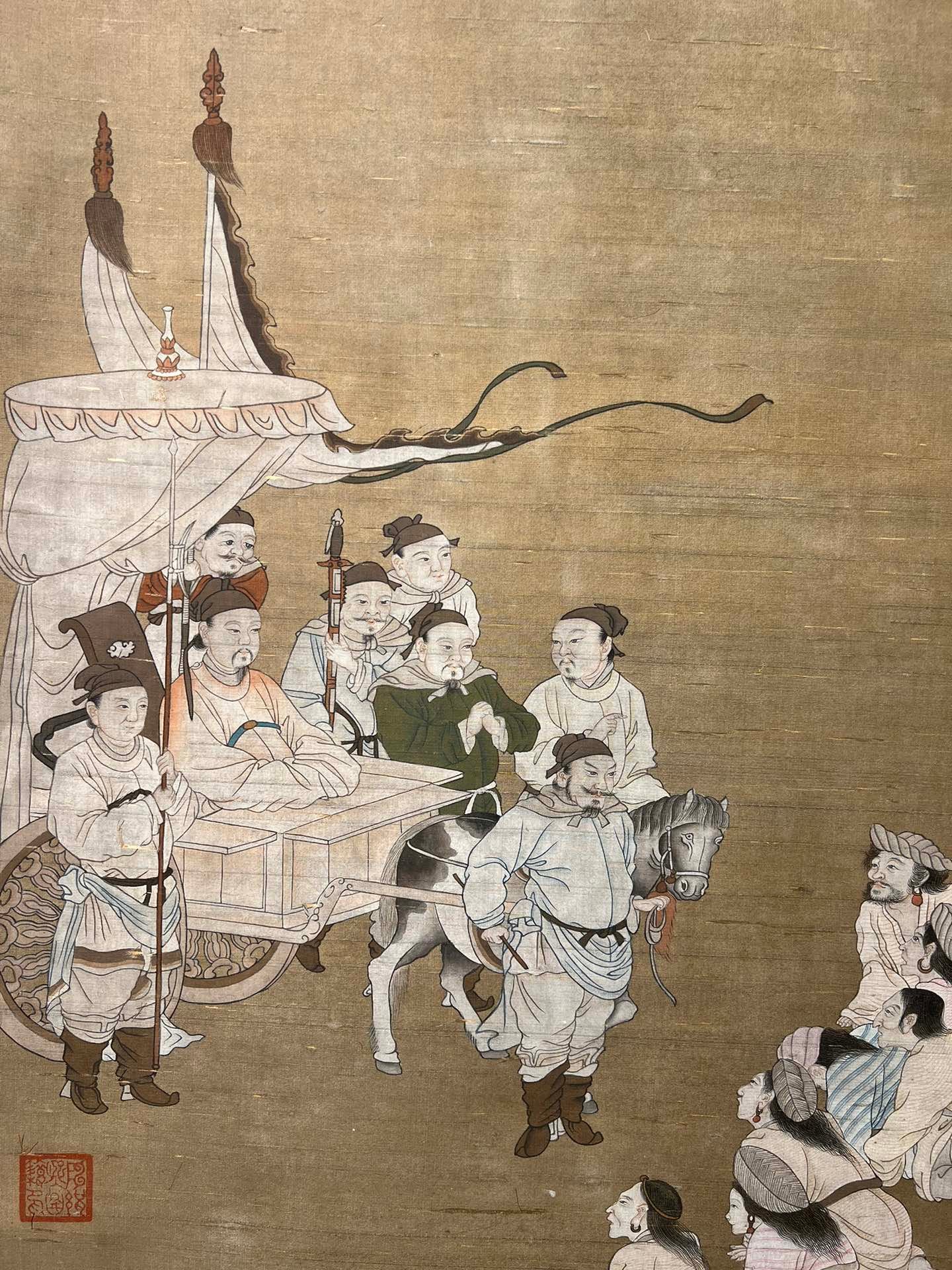 Chinese scroll painting Liu Songnian