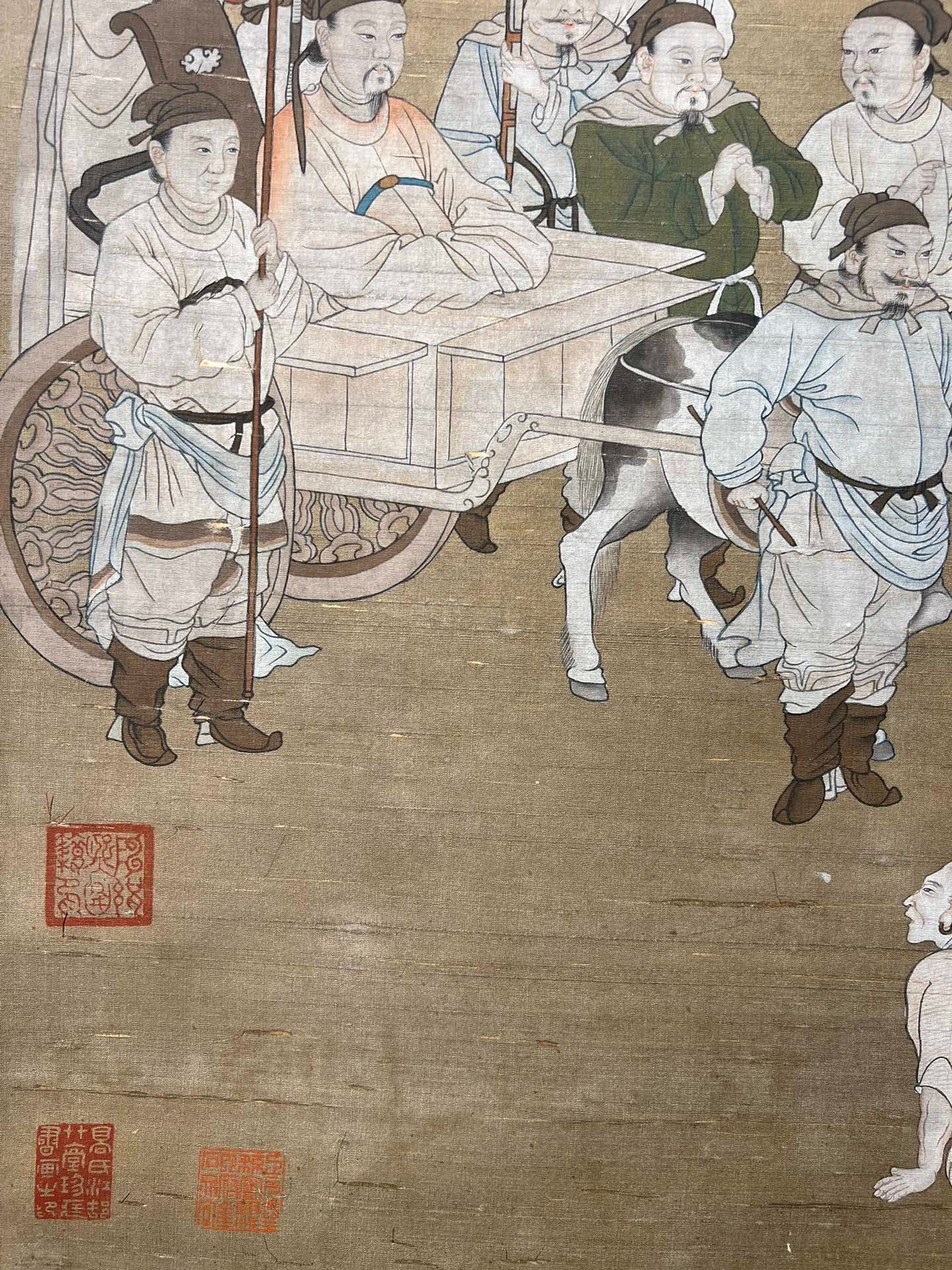Chinese scroll painting Liu Songnian