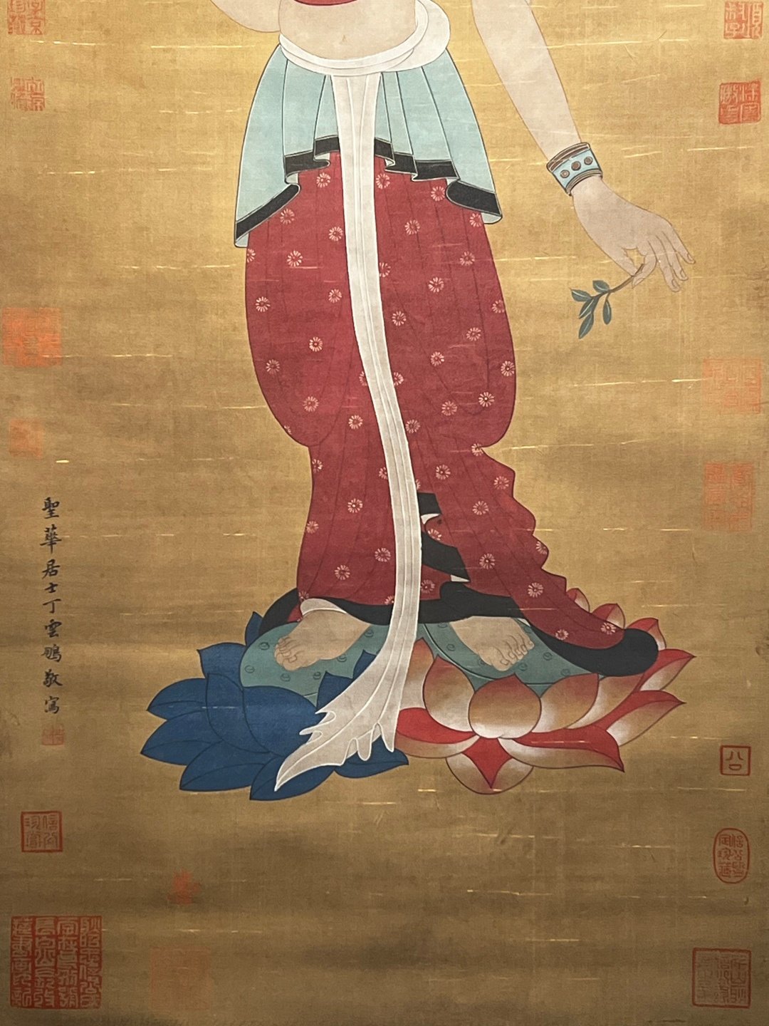 Chinese scroll painting Ding Yunpeng