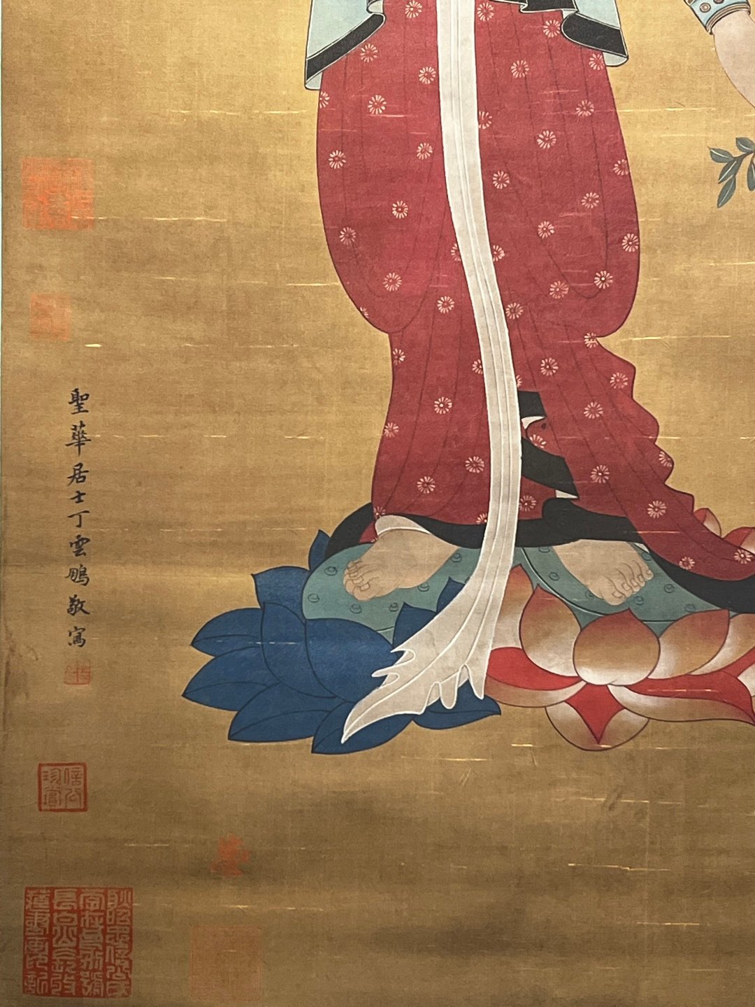 Chinese scroll painting Ding Yunpeng