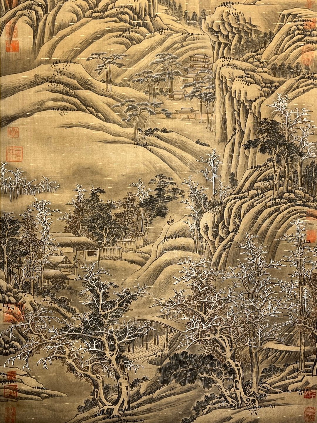 Chinese scroll painting Guan Tong