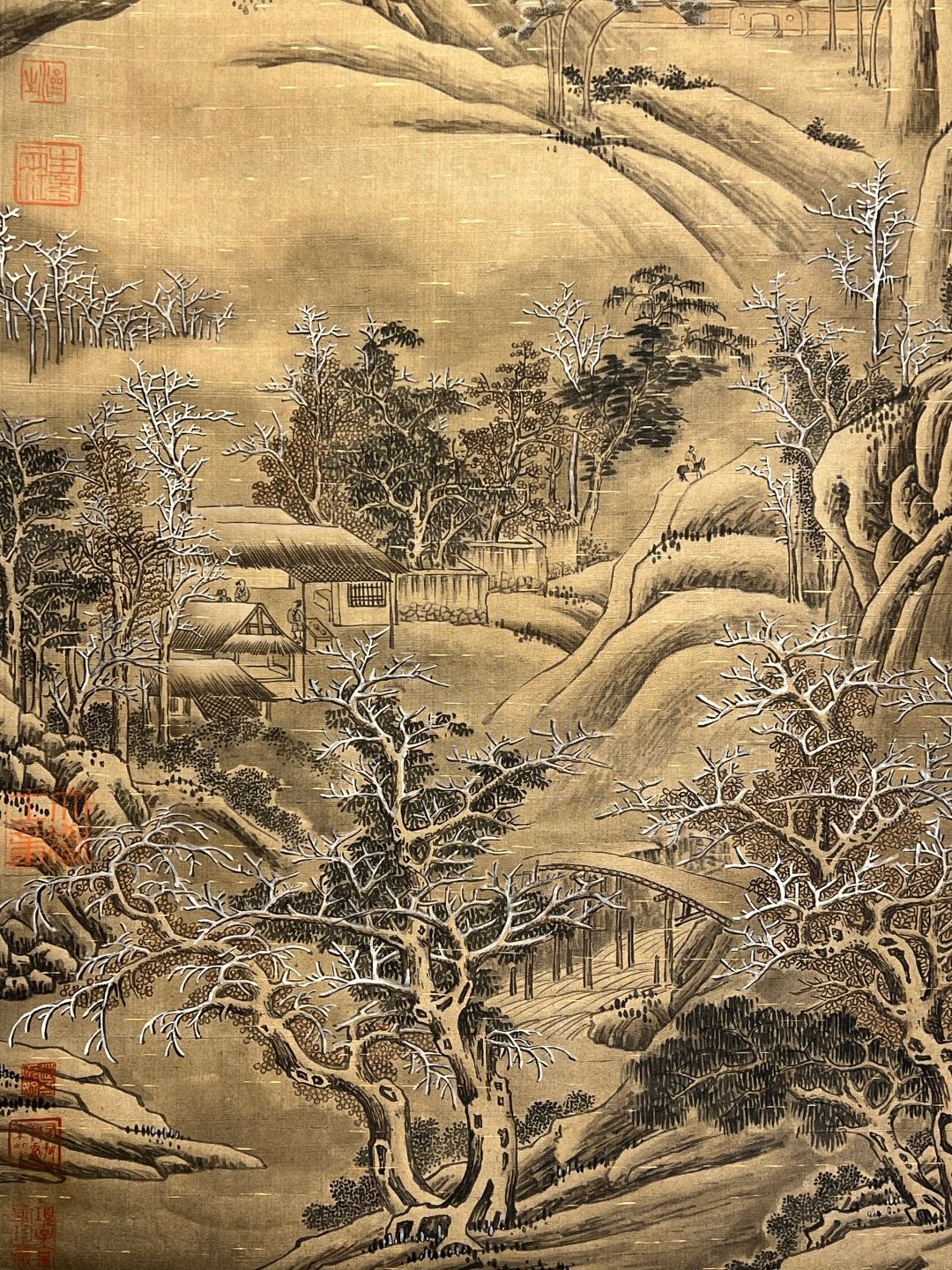 Chinese scroll painting Guan Tong