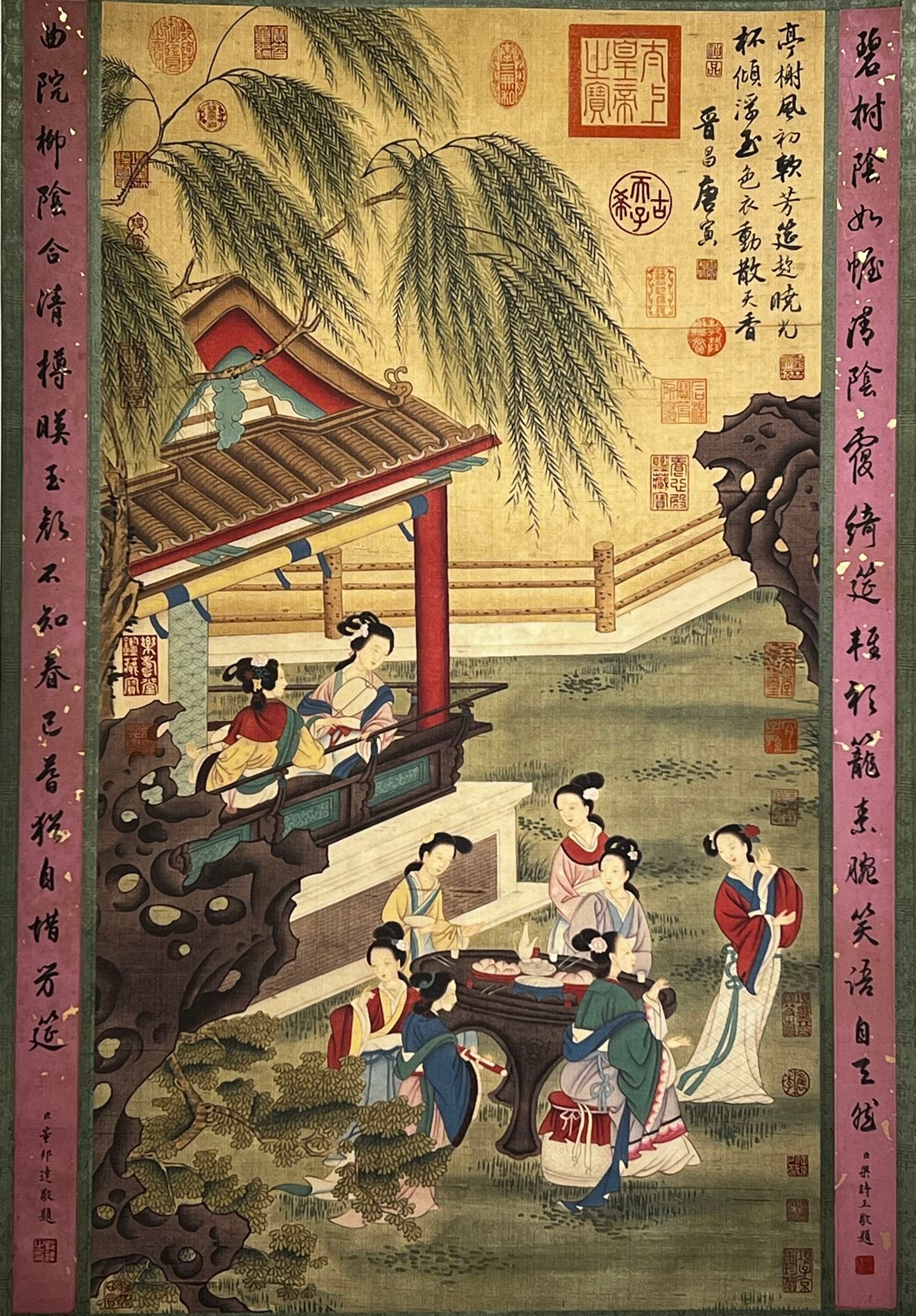 Chinese scroll painting Tang Yin