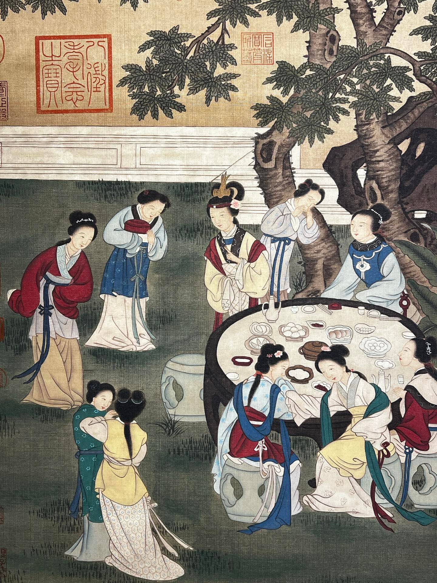 Chinese scroll painting Tang Yin
