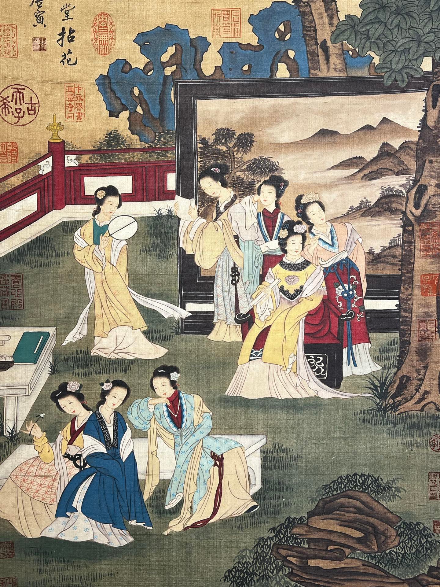Chinese scroll painting Tang Yin