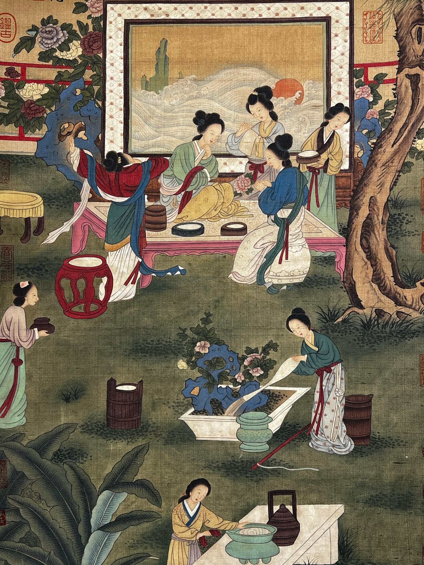Chinese scroll painting Tang Yin