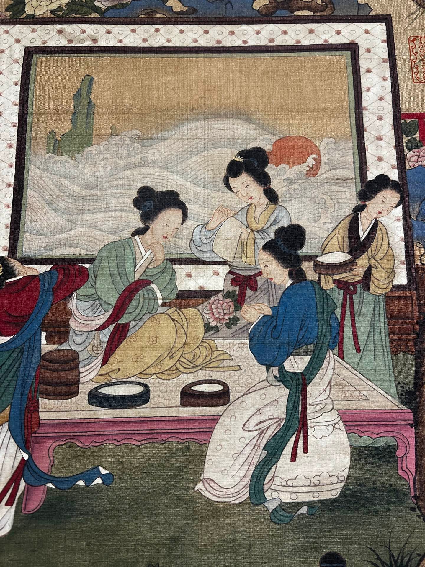 Chinese scroll painting Tang Yin