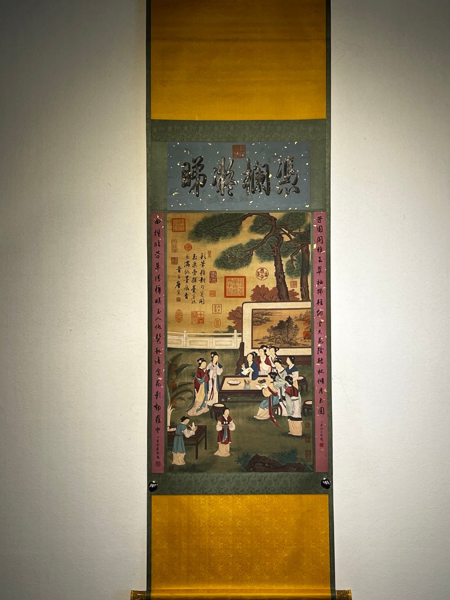 Chinese scroll painting Tang Yin