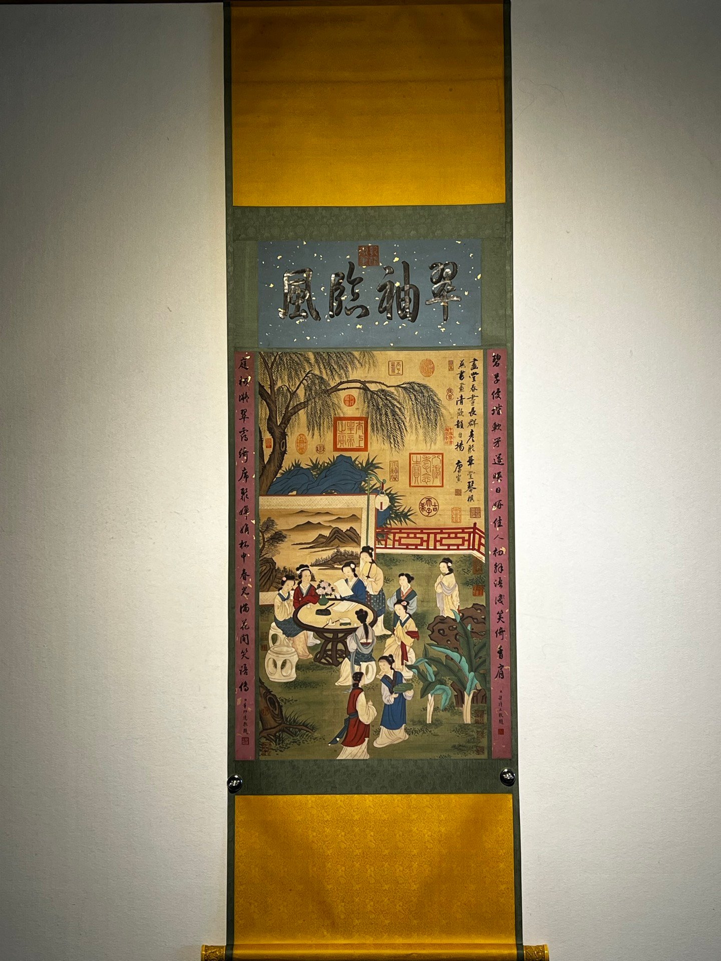 Chinese scroll painting Tang Yin