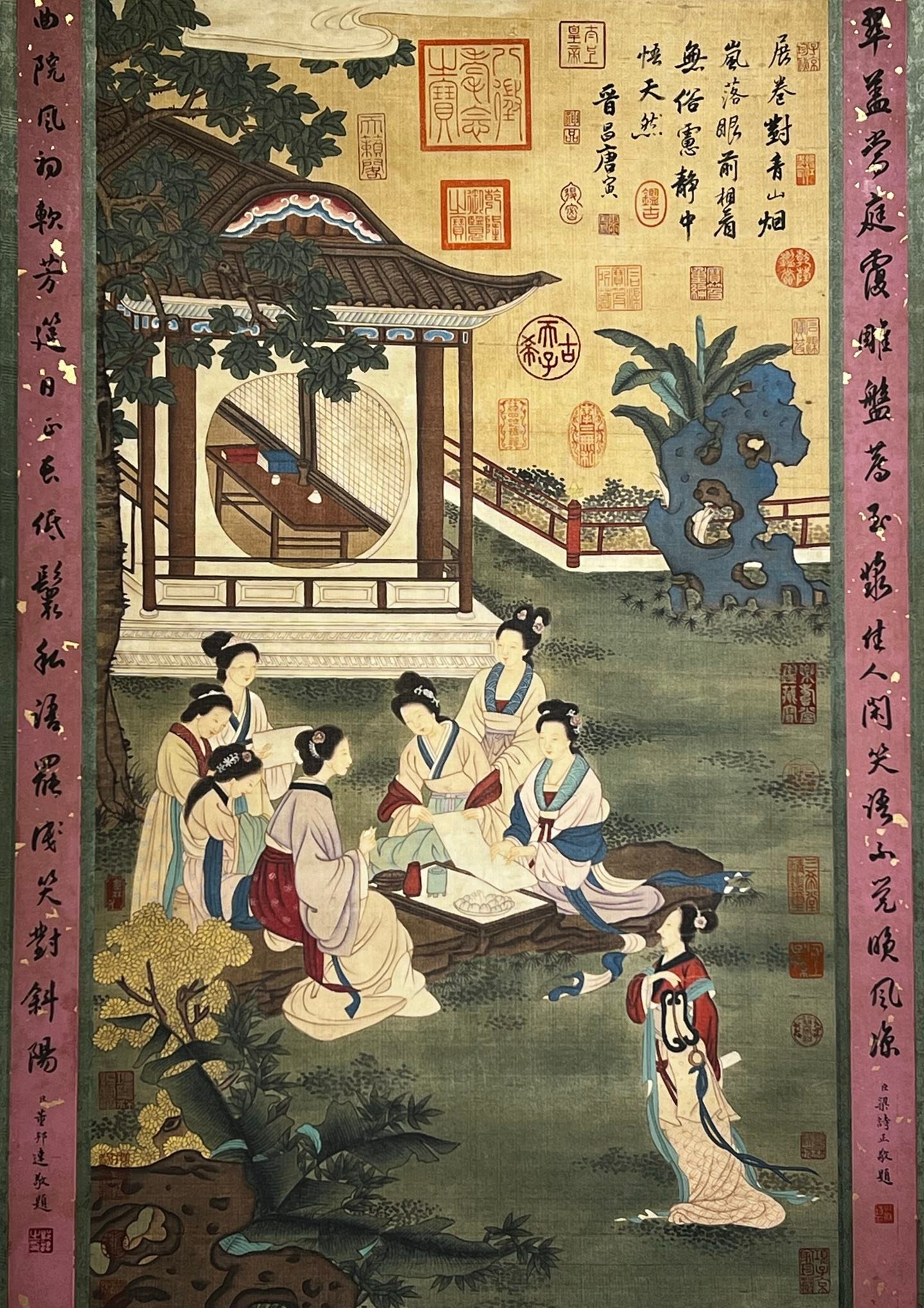 Chinese scroll painting Tang Yin