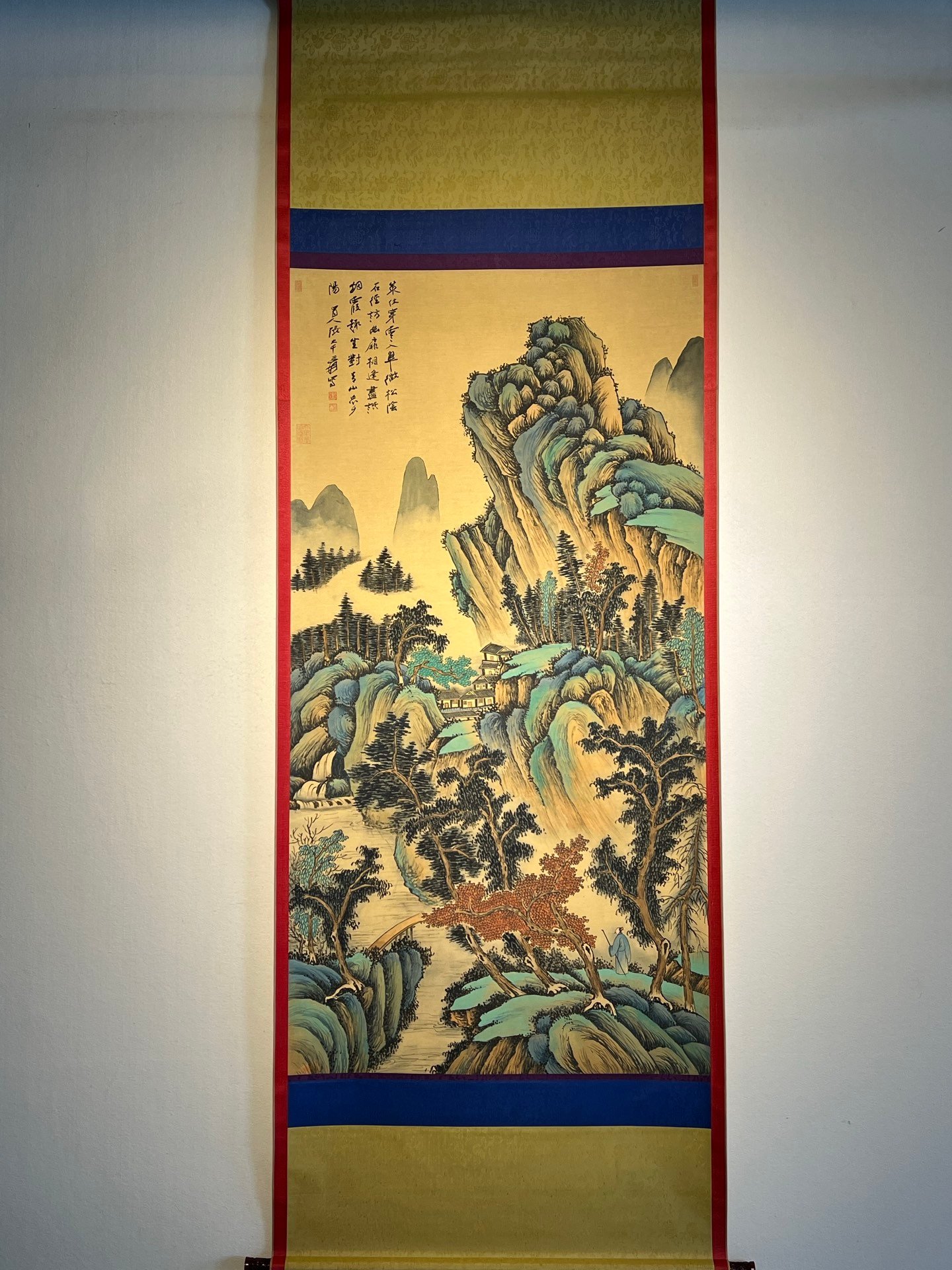 Chinese scroll painting Zhang Daqian
