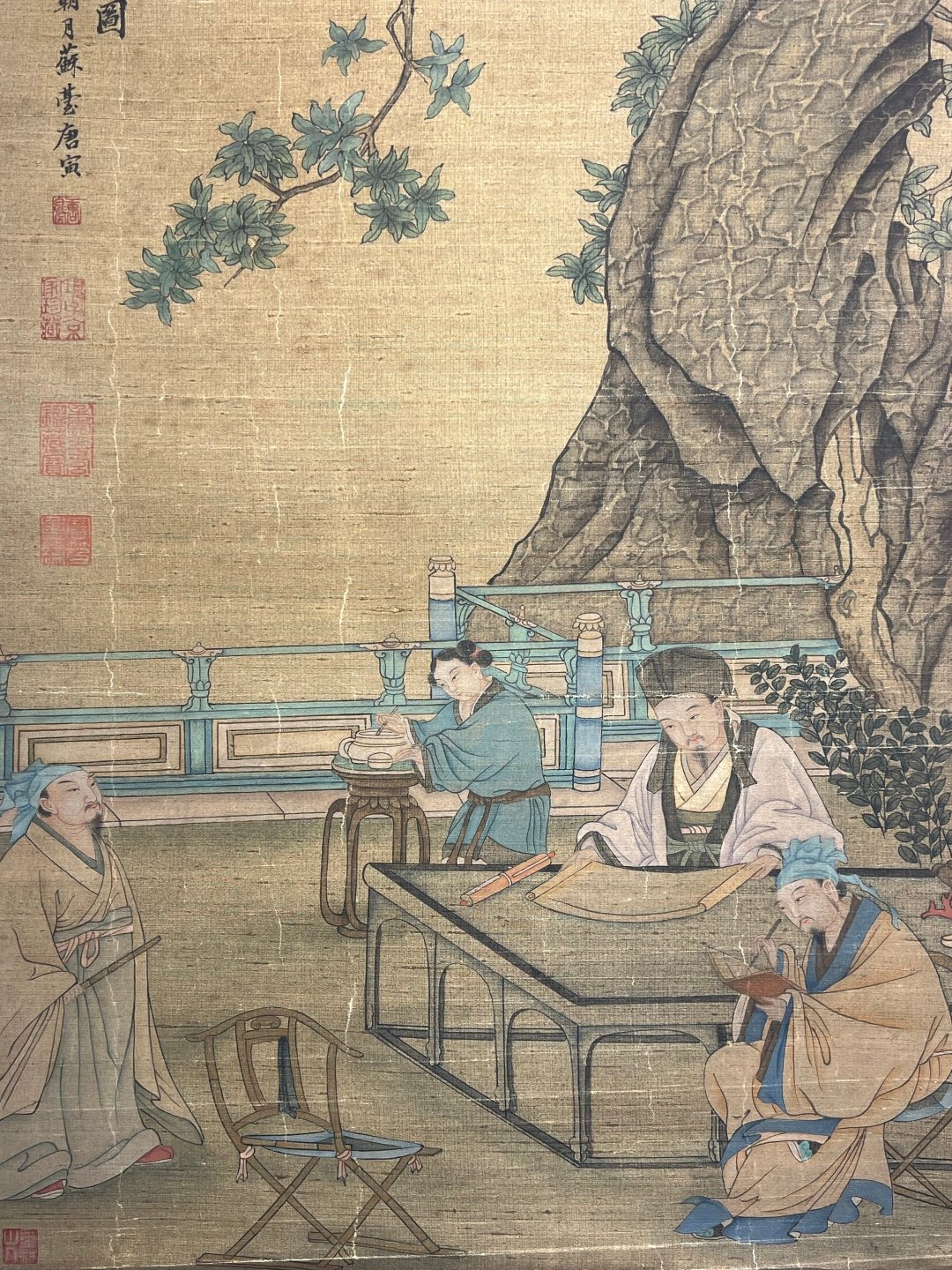 Chinese scroll painting Tang Yin