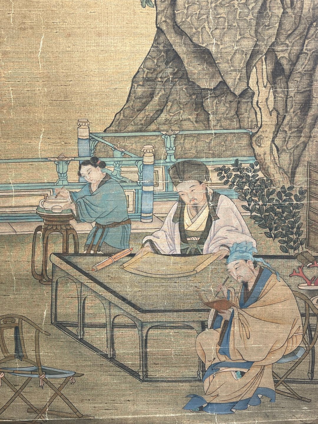 Chinese scroll painting Tang Yin