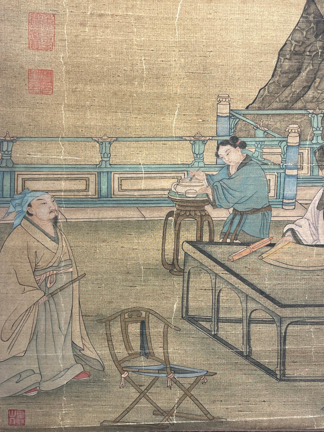 Chinese scroll painting Tang Yin
