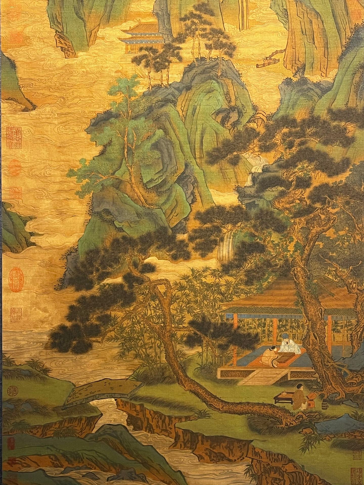 Chinese scroll painting Zhao Mengfu