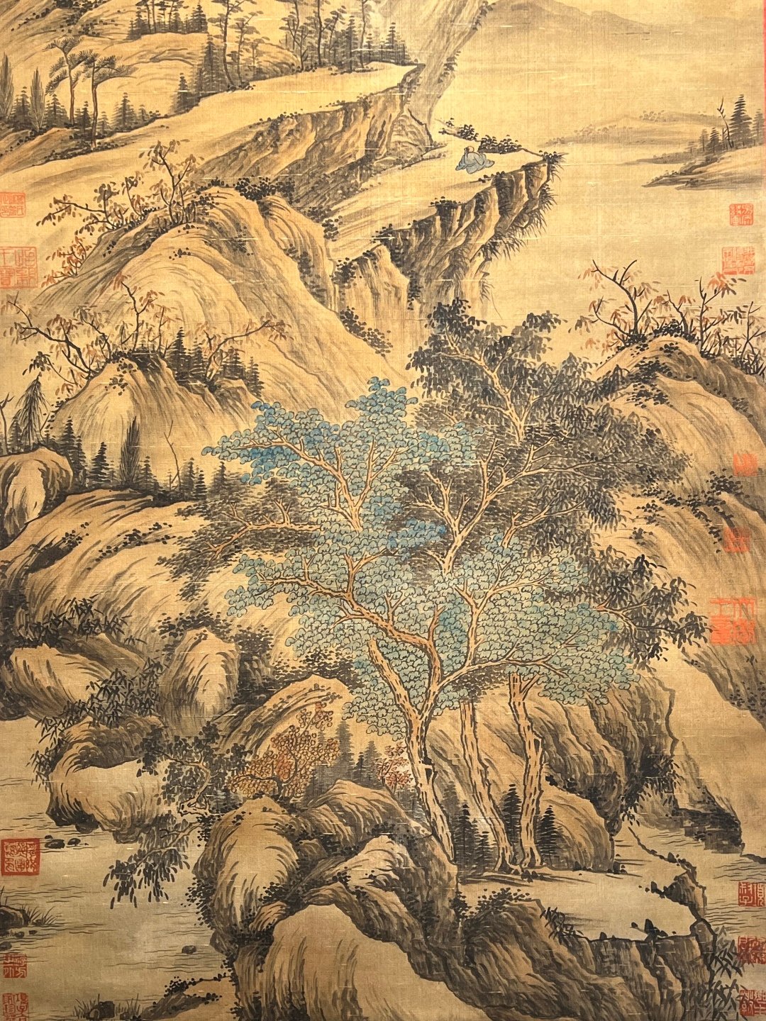 Chinese scroll painting Wang Wei