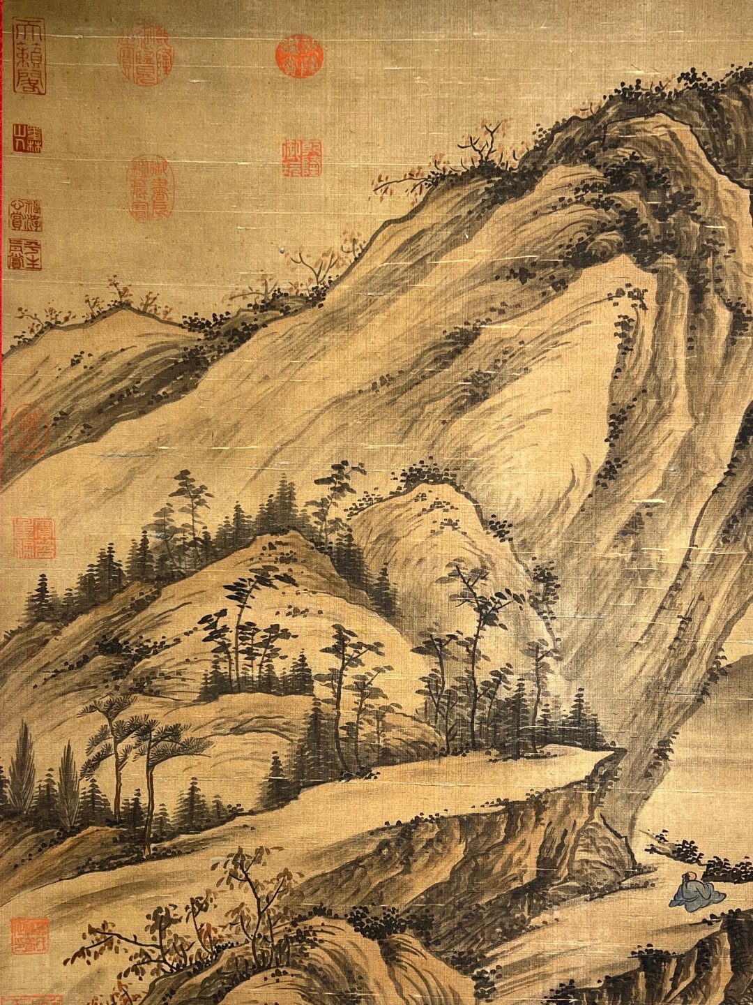 Chinese scroll painting Wang Wei