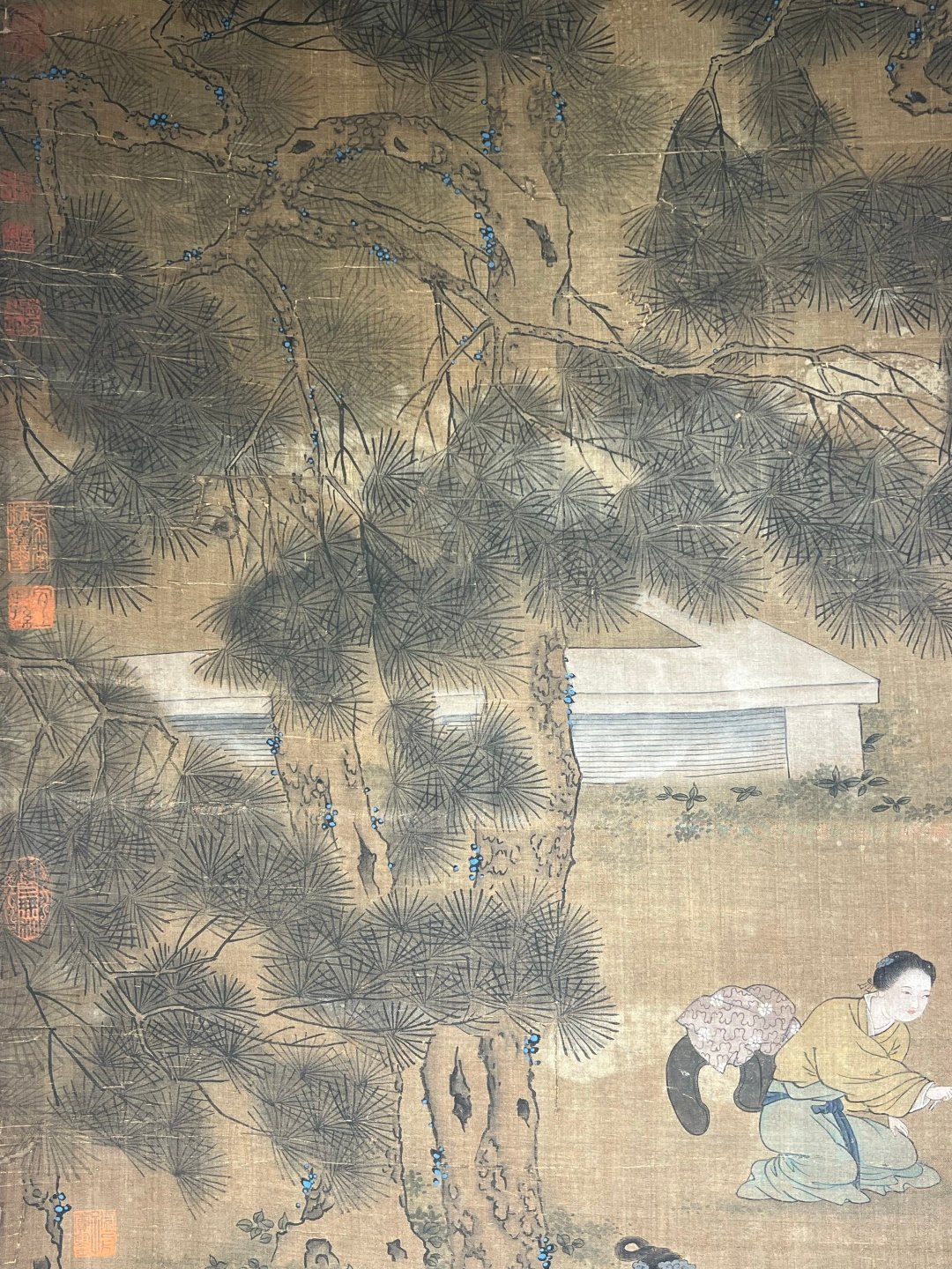 Chinese scroll painting Gu Hongzhong