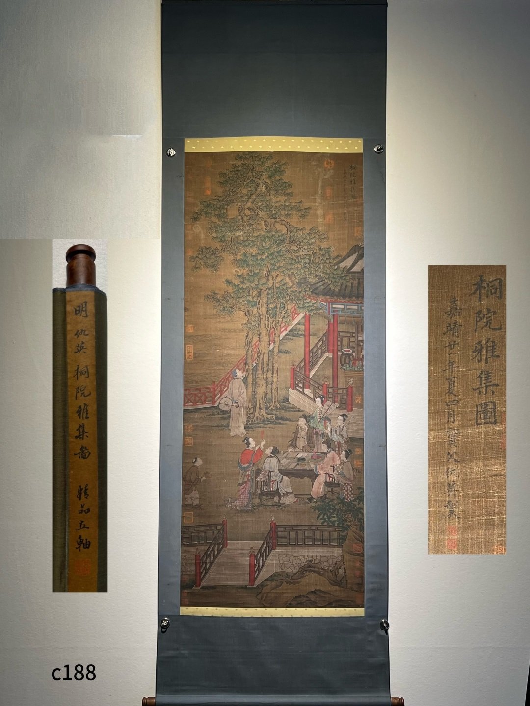 Chinese scroll painting Qiu Ying